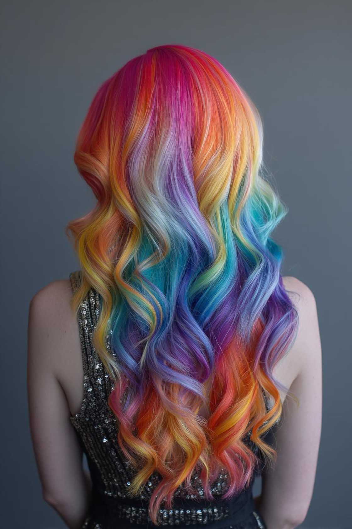 Bold & Beautiful: 18+ Pride Hairstyles That Make a Statement (Color & Cuts). - 1. The Ultimate Rainbow Mane