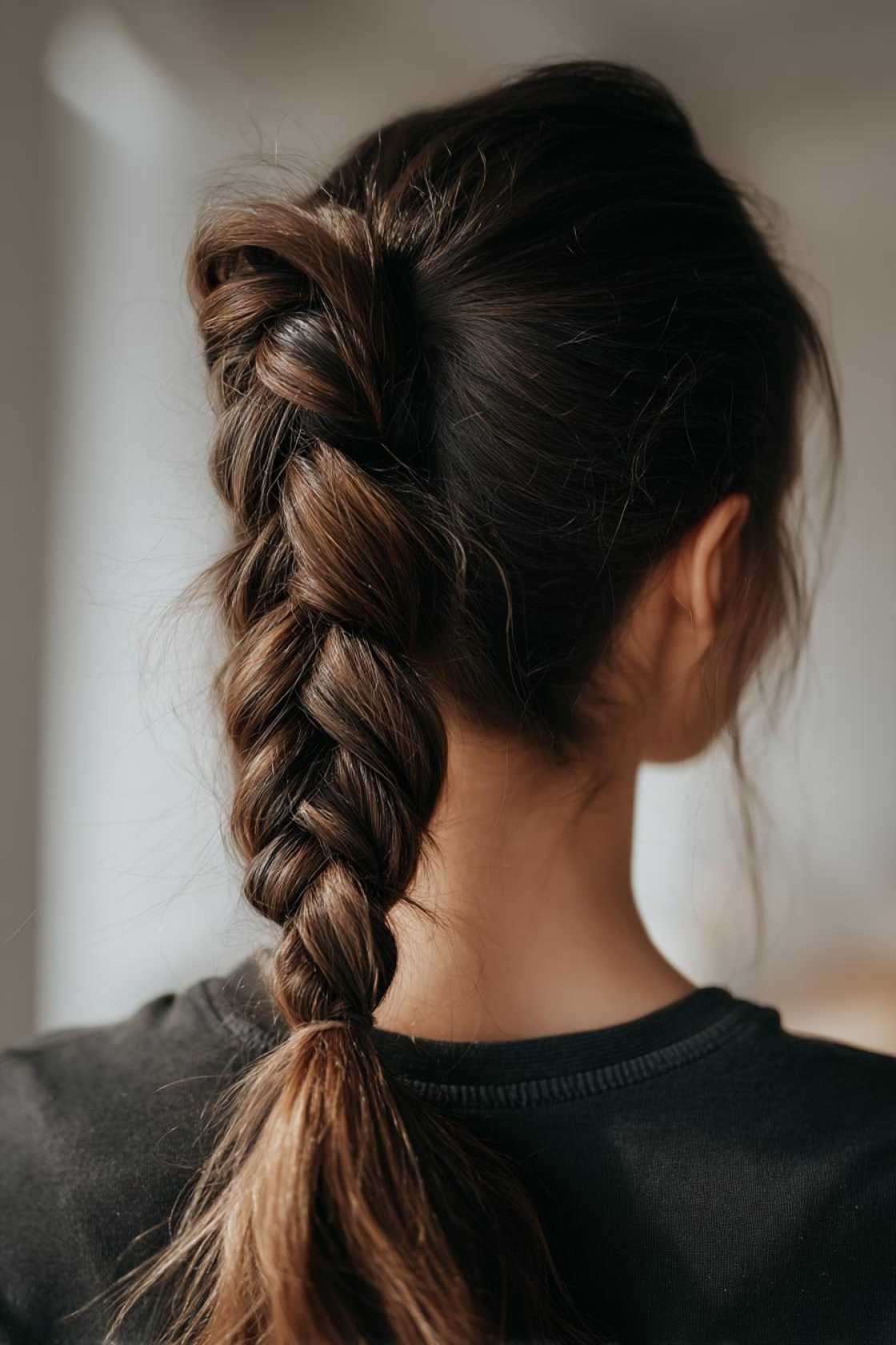 Court-Ready & Cute: 18+ Easy Basketball Hairstyles You Can Do in Minutes. - 16. Braided Ponytail