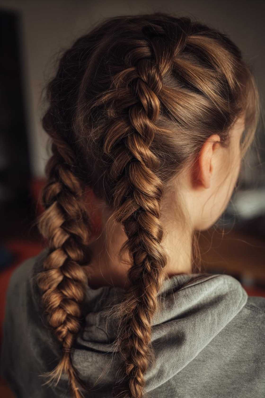 First Day Fab: 18+ Back to School Hairstyles for a Confident Start. - 11. Two Braids