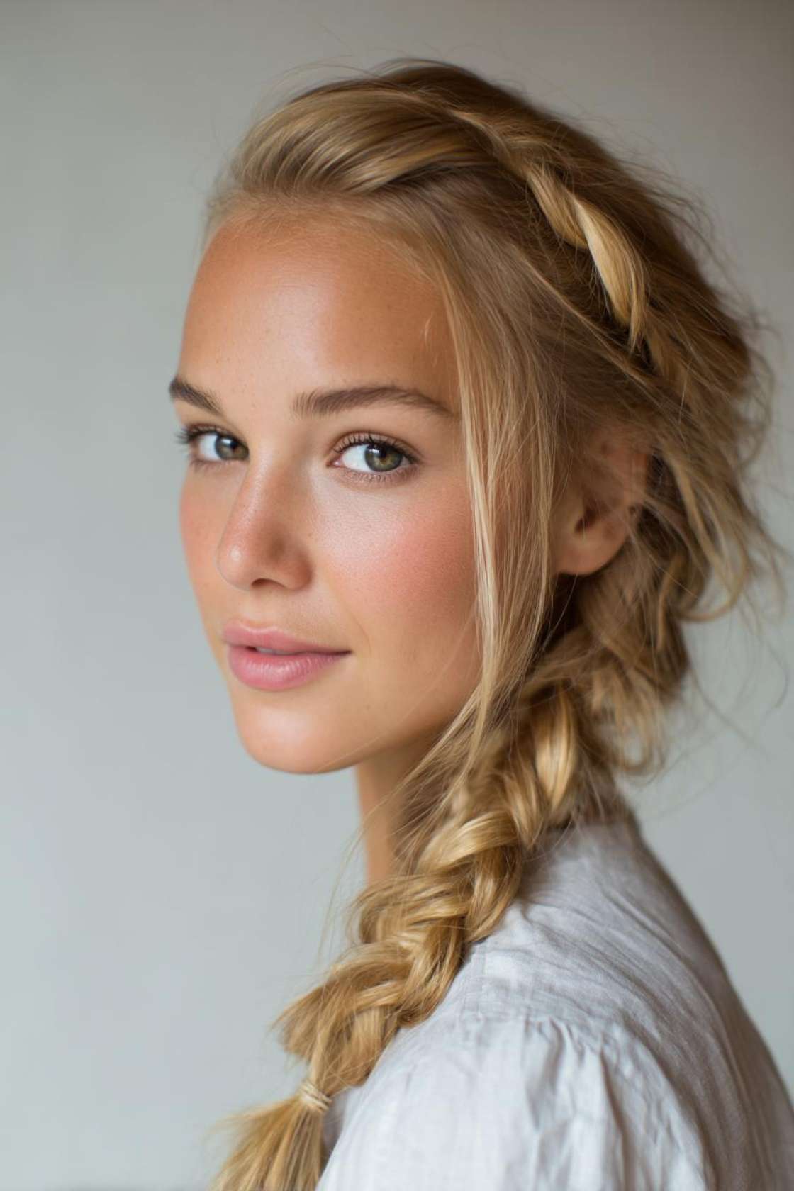 First Day Fresh: 20+ Cute & Quick Back to School Hairstyles Kids Will Love. - 13. Side Swept Braid
