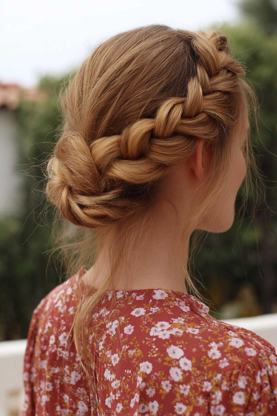First Day Fresh: 20+ Cute & Quick Back to School Hairstyles Kids Will Love. - 11. Crown Braid