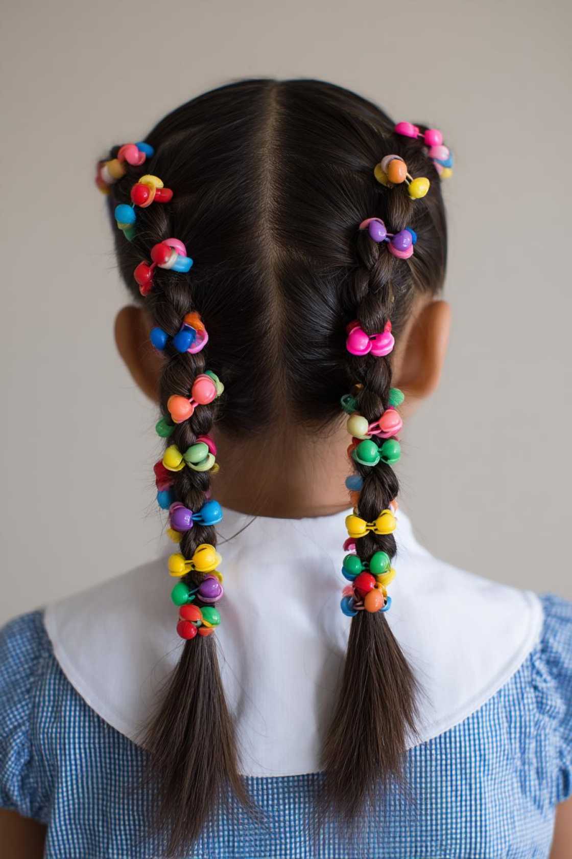 First Day Fresh: 20+ Cute & Quick Back to School Hairstyles Kids Will Love. - 5. Multiple Mini Ponytails