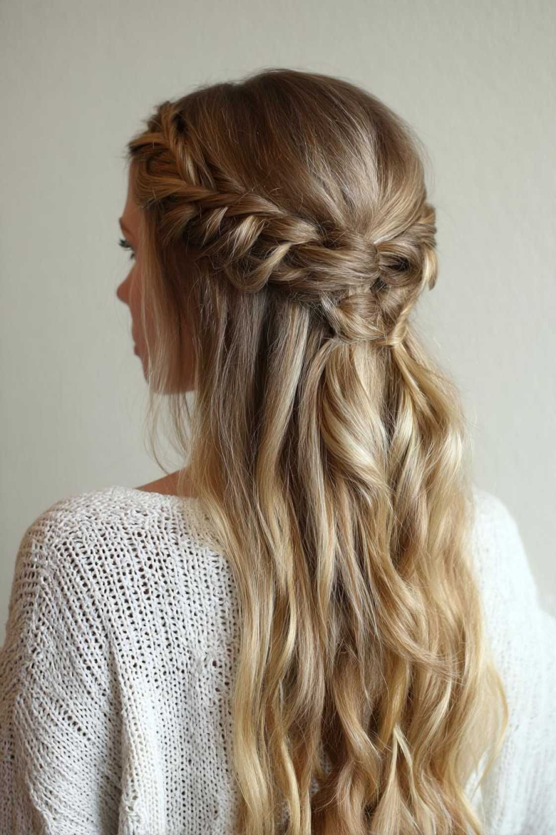 First Day Fresh: 20+ Cute & Quick Back to School Hairstyles Kids Will Love. - 4. Waterfall Braid