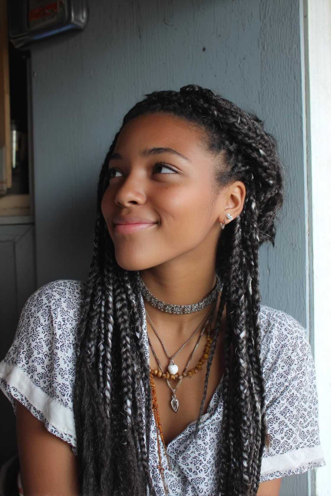 First Day Fresh: 20+ Cute & Quick Back to School Hairstyles Kids Will Love. - 3. Box Braids