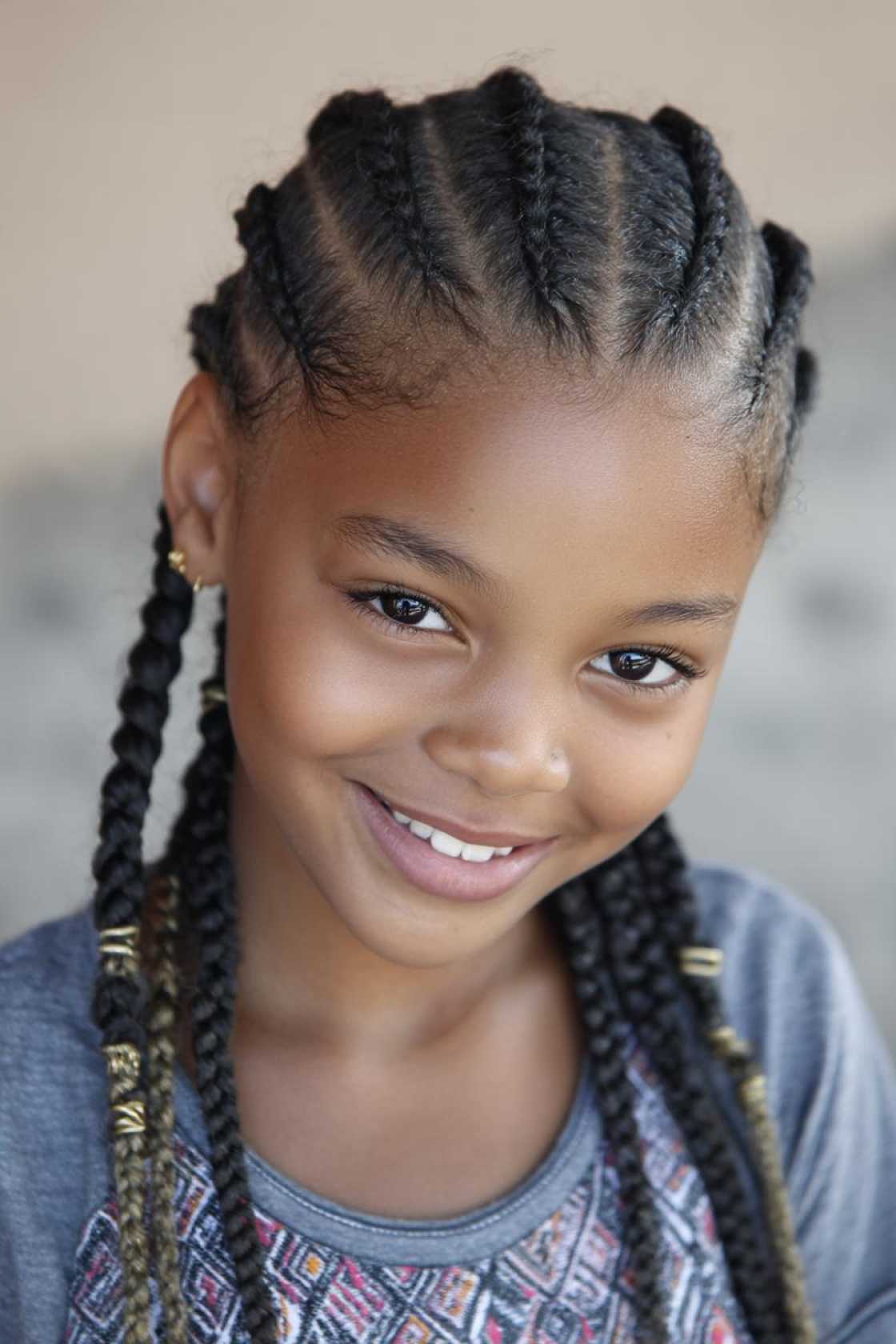 First Day Fresh: 20+ Cute & Quick Back to School Hairstyles Kids Will Love. - 2. Cornrows
