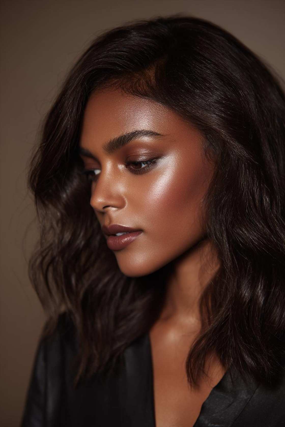 From Caramel Swirls to Ashy Tones: 20+ Trendsetting Hair Colors for Brunettes - 21. Dark Chocolate Brunette