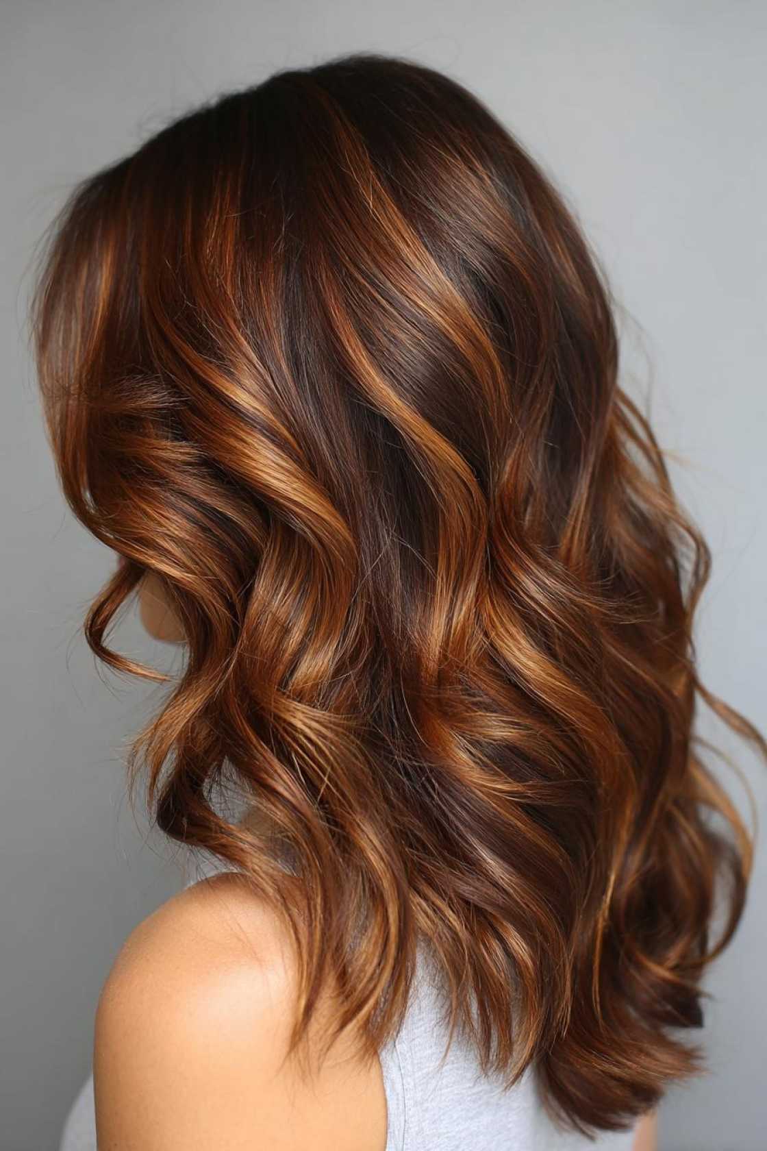 From Caramel Swirls to Ashy Tones: 20+ Trendsetting Hair Colors for Brunettes - 11. Caramel Swirl