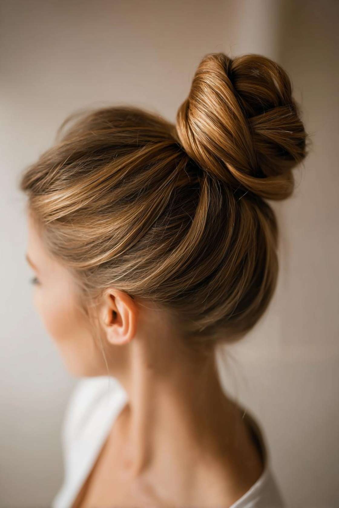 From Messy Buns to Bubble Braids: 20+ Trending Back to School Hair Ideas. - 7. Twisted Bun