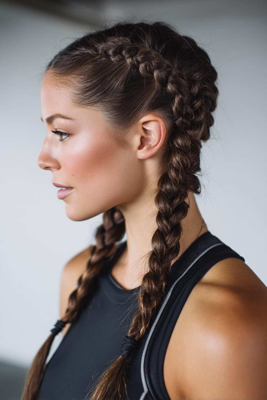 From Treadmill to Town: 25+ Gym Hairstyles That Are Both Functional & Chic. - 22. Boxer Braids