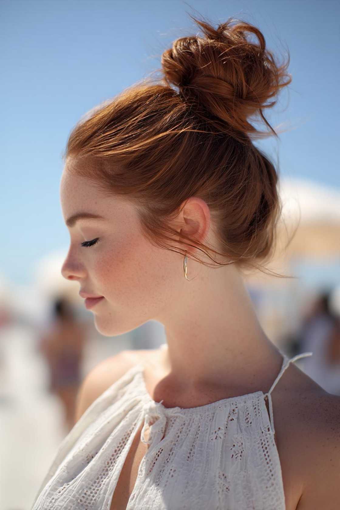 Game, Set, Match! 20+ Tennis Hairstyles to Keep You Focused & Flyaway-Free. - ### 12. The Top Knot