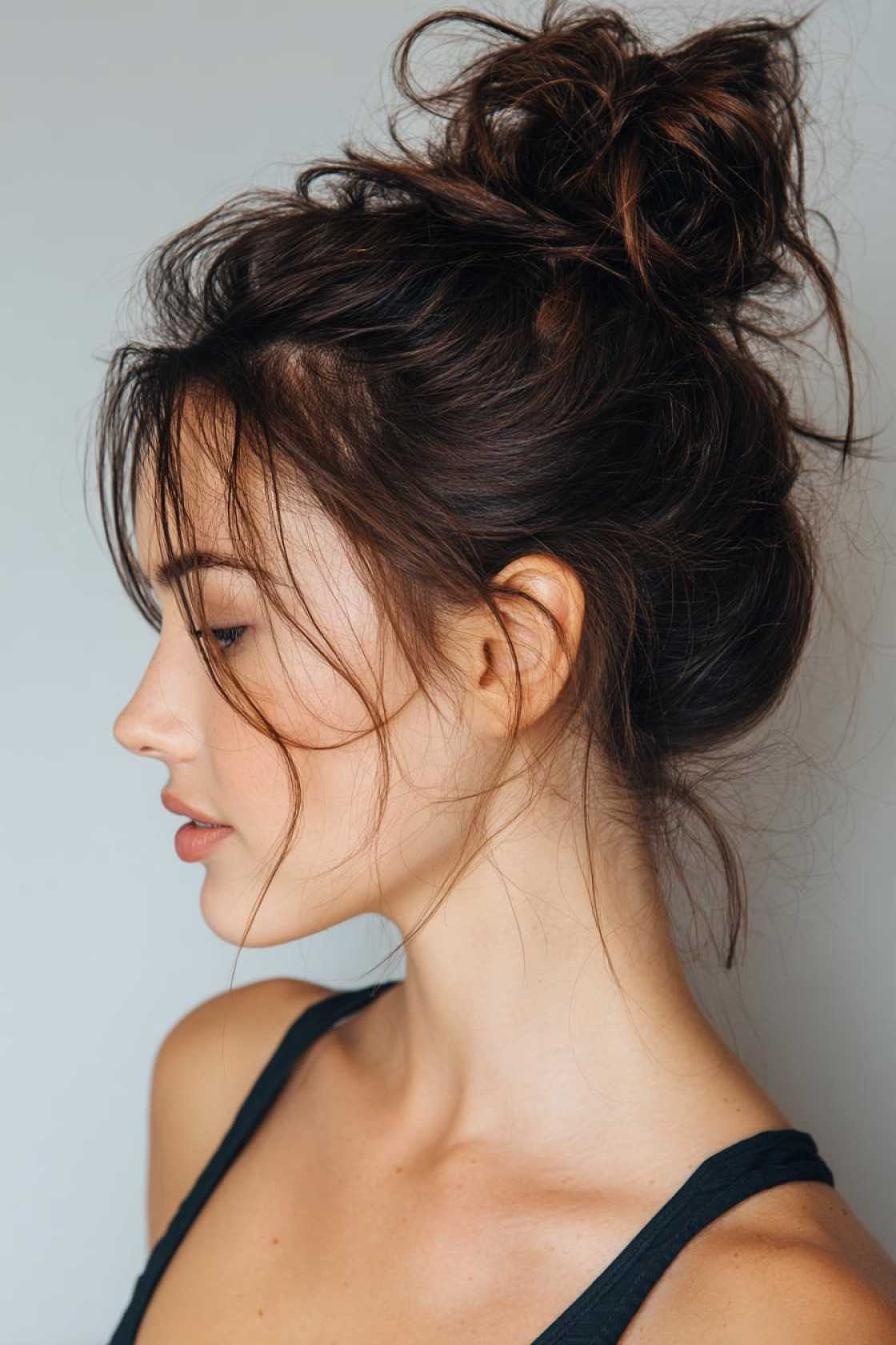 Game, Set, Match! 20+ Tennis Hairstyles to Keep You Focused & Flyaway-Free. - ### 11. The Messy Bun