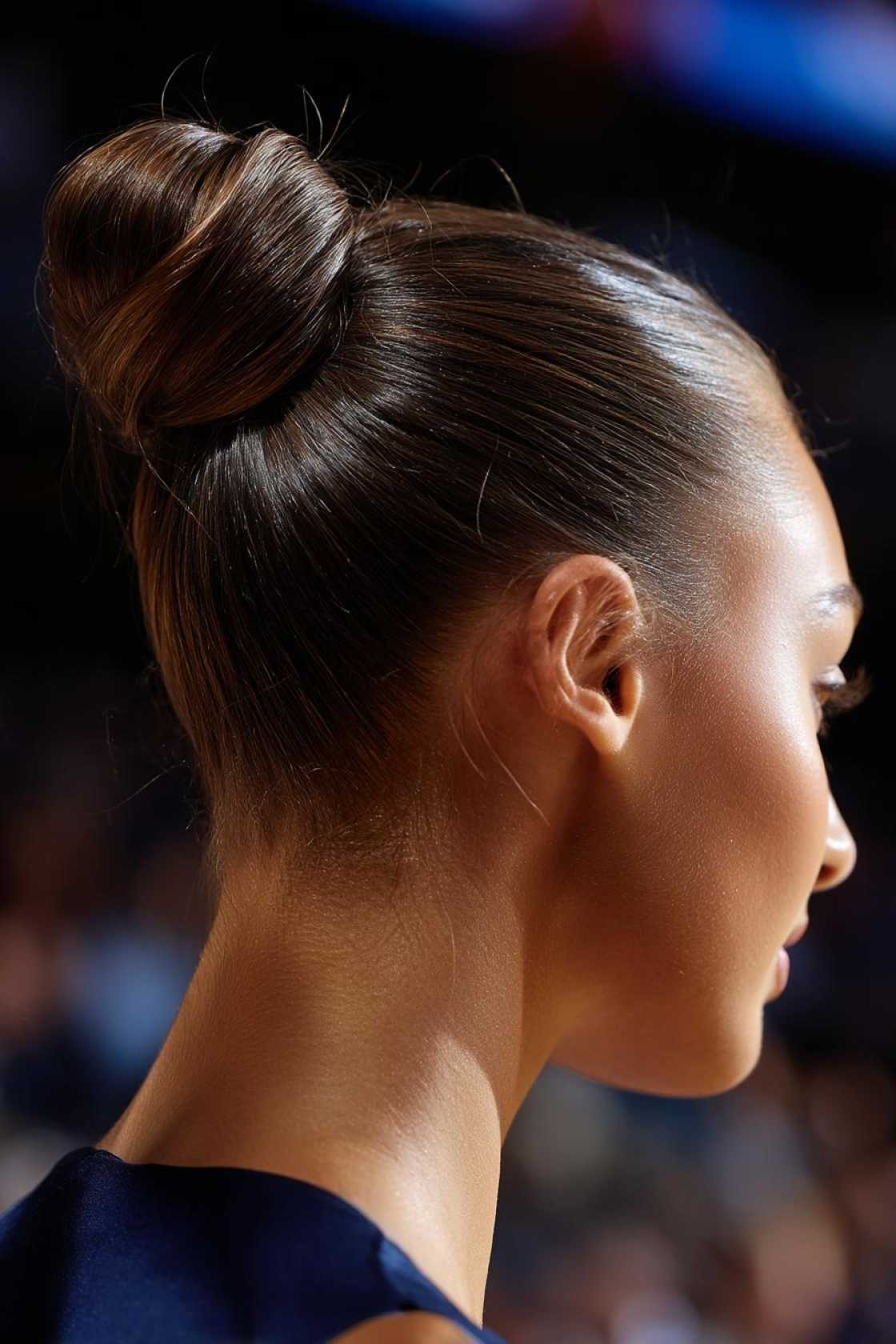 Game, Set, Match! 20+ Tennis Hairstyles to Keep You Focused & Flyaway-Free. - ### 10. The Sleek Bun
