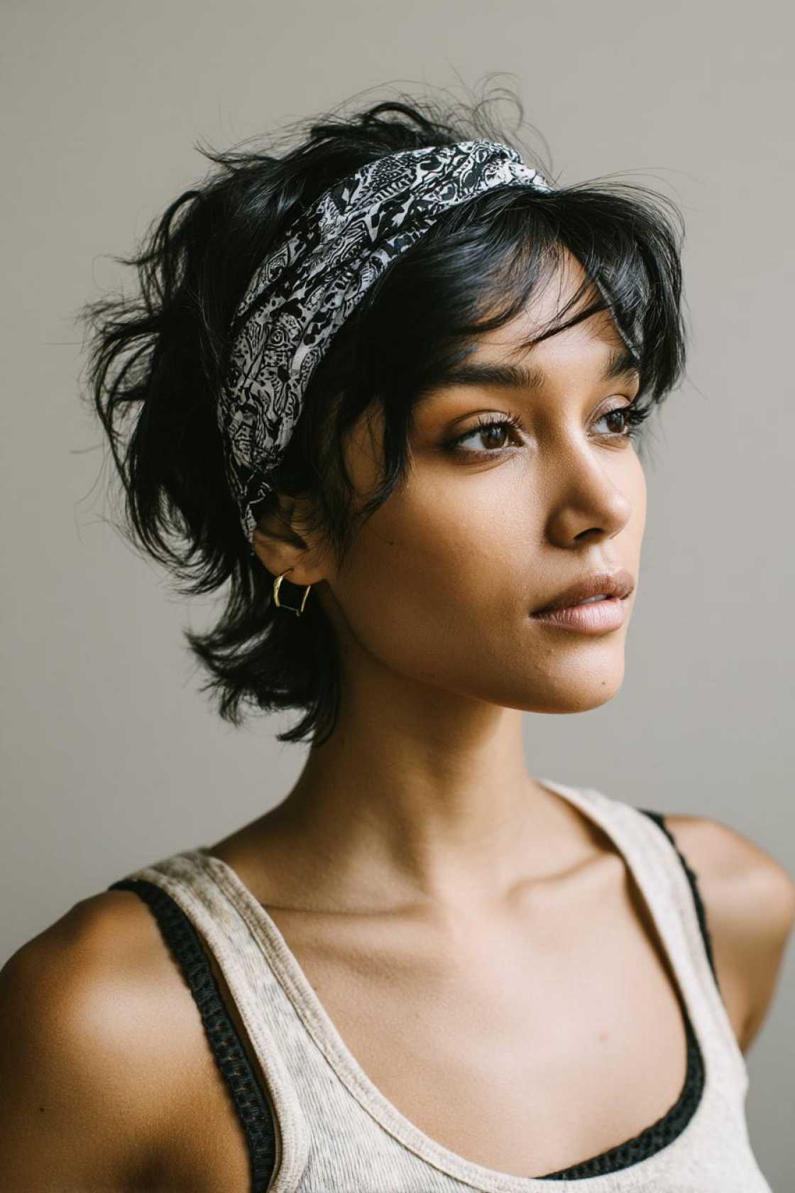 Game, Set, Match! 20+ Tennis Hairstyles to Keep You Focused & Flyaway-Free. - ### 5. The Headband Tuck