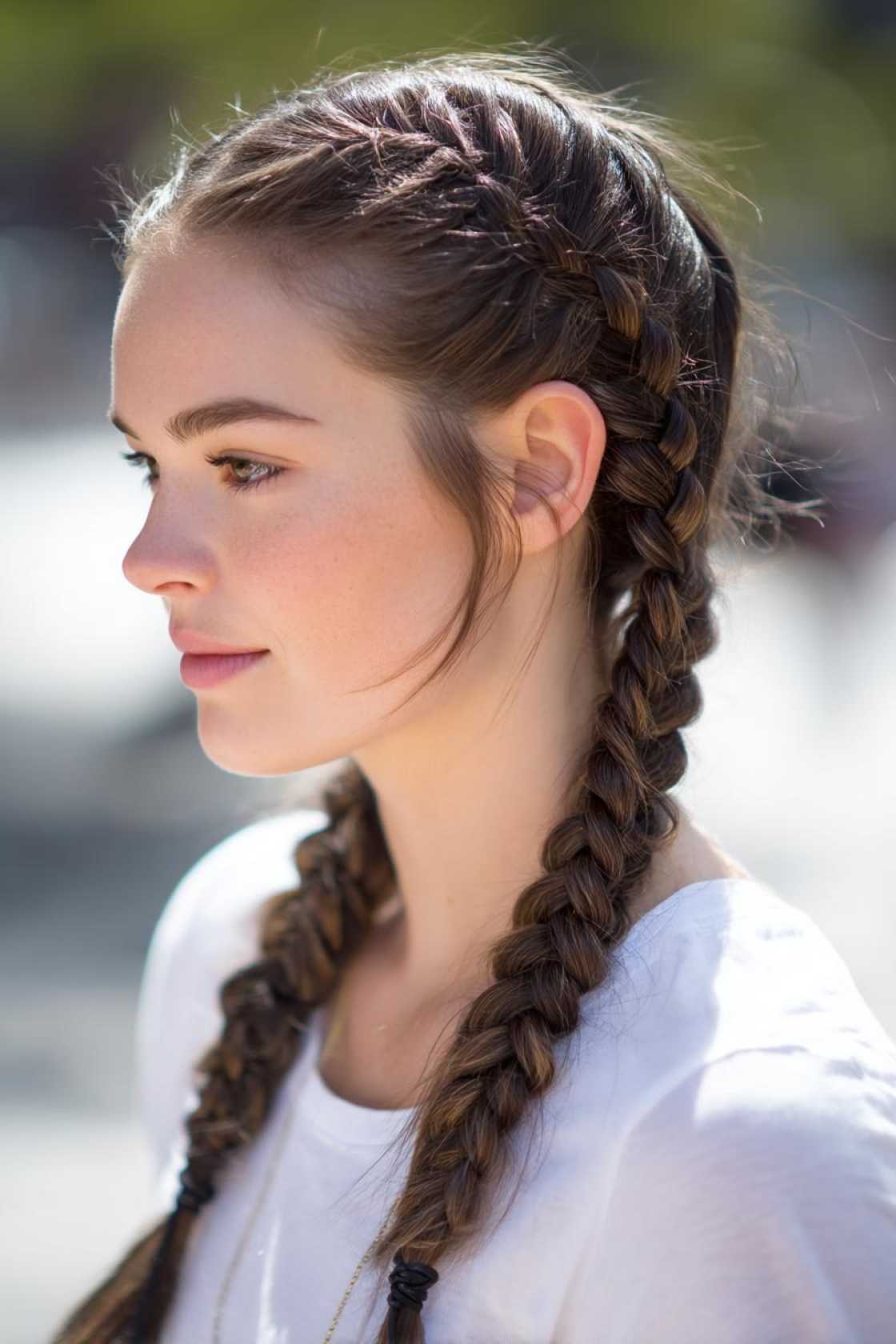 Game, Set, Match! 20+ Tennis Hairstyles to Keep You Focused & Flyaway-Free. - ### 16. Double Dutch Braids