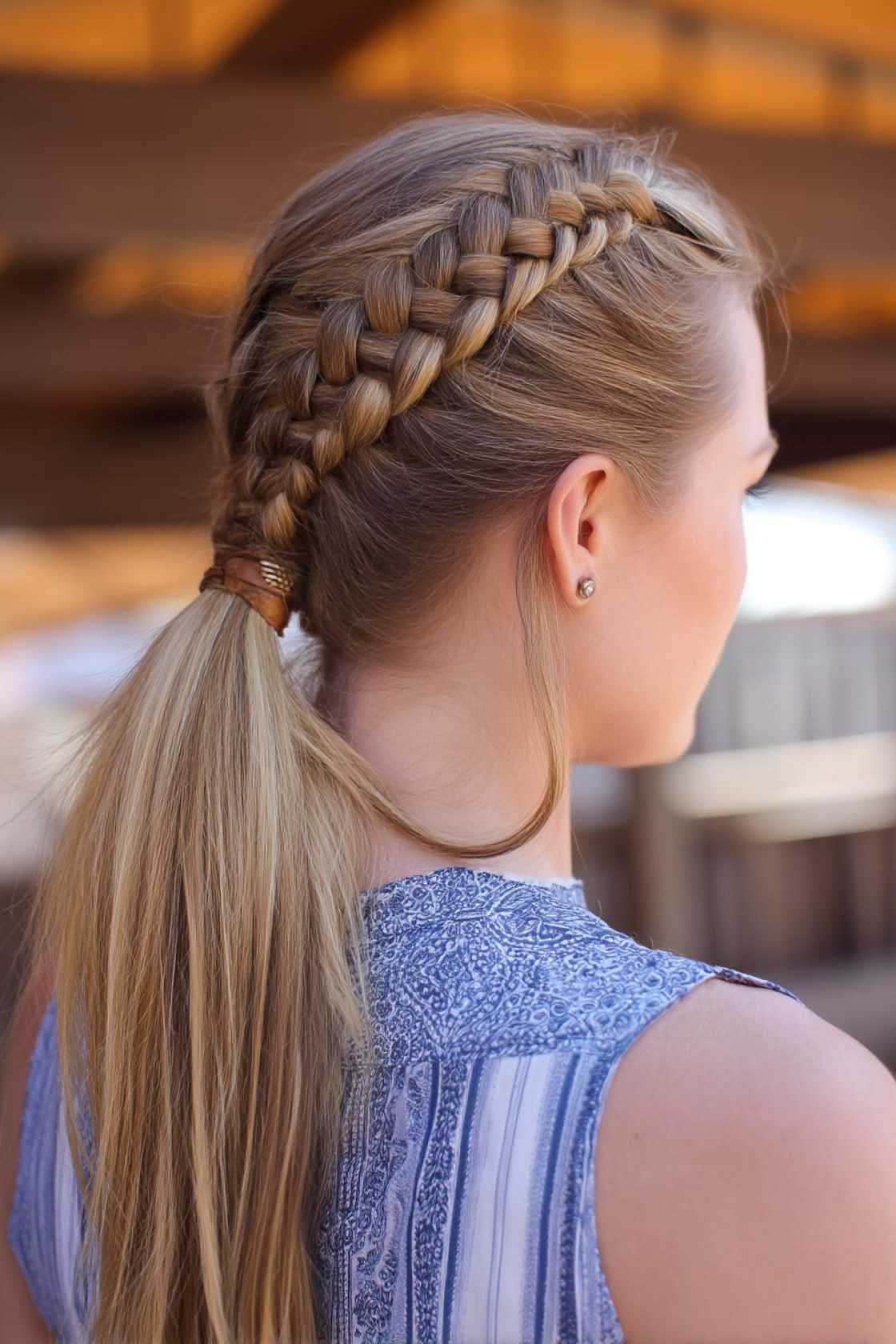 Game, Set, Match! 20+ Tennis Hairstyles to Keep You Focused & Flyaway-Free. - ### 13. The Braided Ponytail