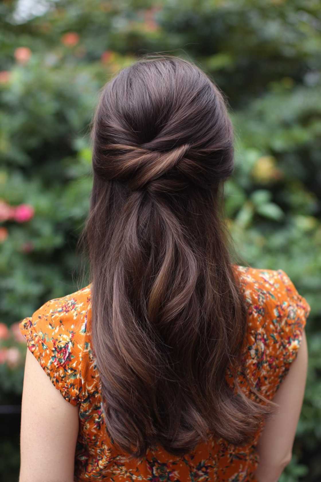Get Your Boots On! 20+ Cute Country Hairstyles Perfect for Concerts & Festivals. - 10. Criss-Cross Half-Up