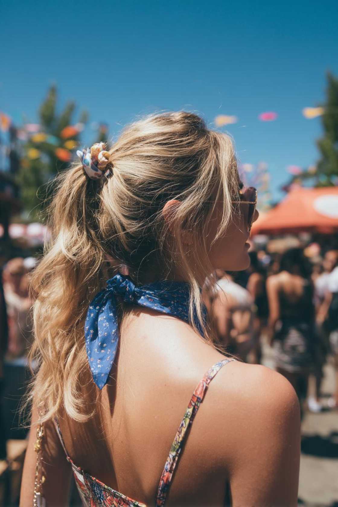 Get Your Boots On! 20+ Cute Country Hairstyles Perfect for Concerts & Festivals. - 7. Accessorized Ponytail