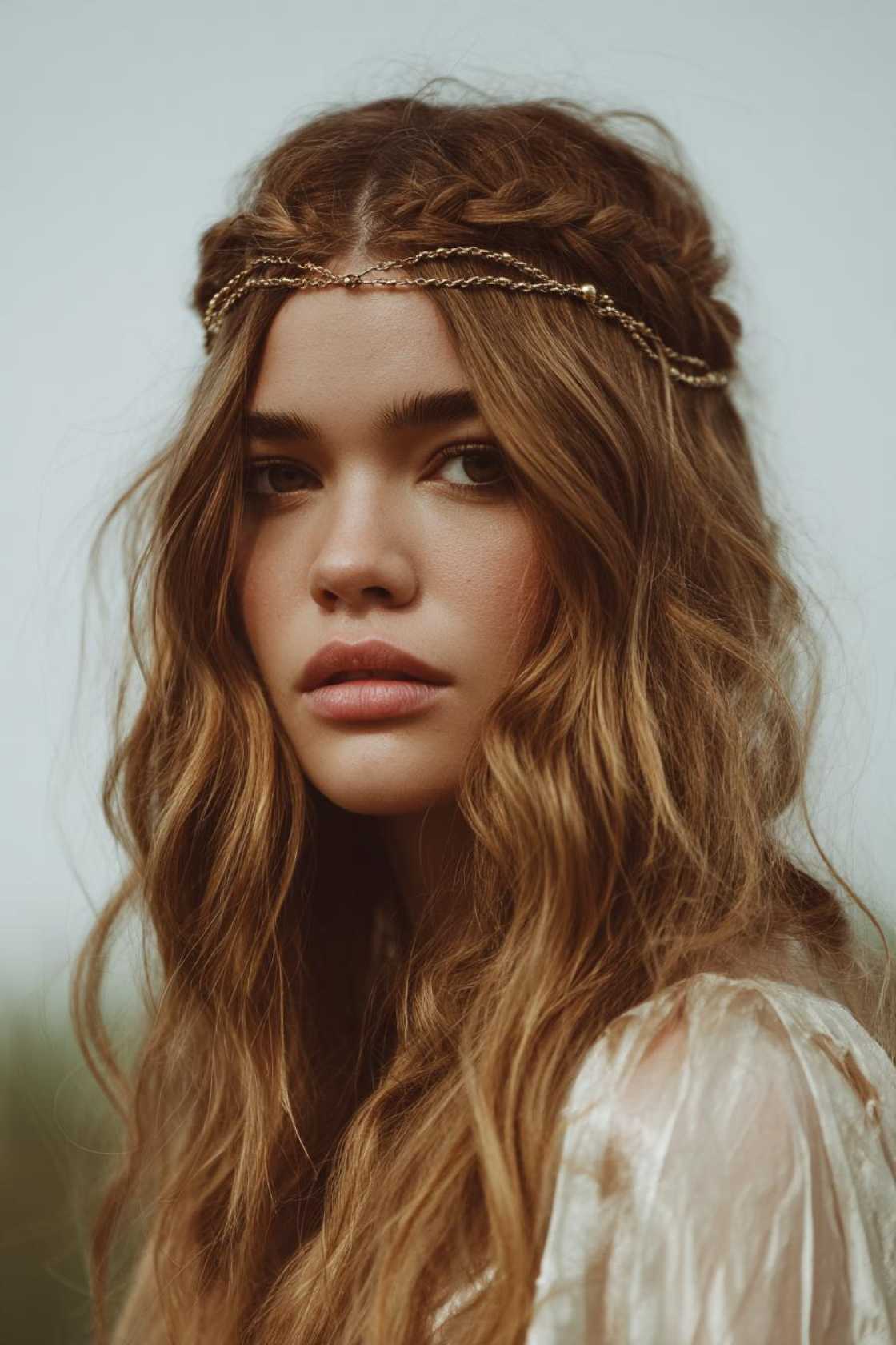 Get Your Boots On! 20+ Cute Country Hairstyles Perfect for Concerts & Festivals. - 5. Braids and Waves Combination