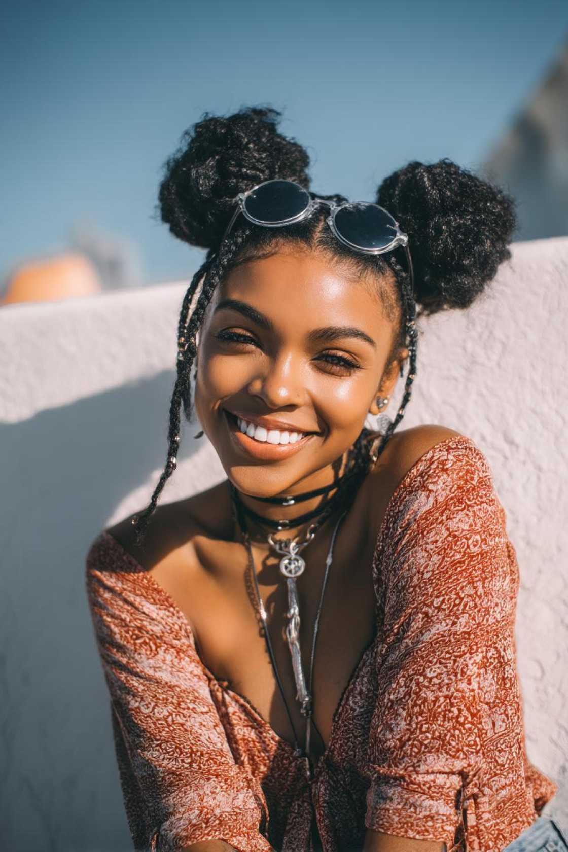 Hat Hair, Don't Care: 12+ Gorgeous Country Hairstyles to Wear with Your Favorite Hat. - 4. Space Buns