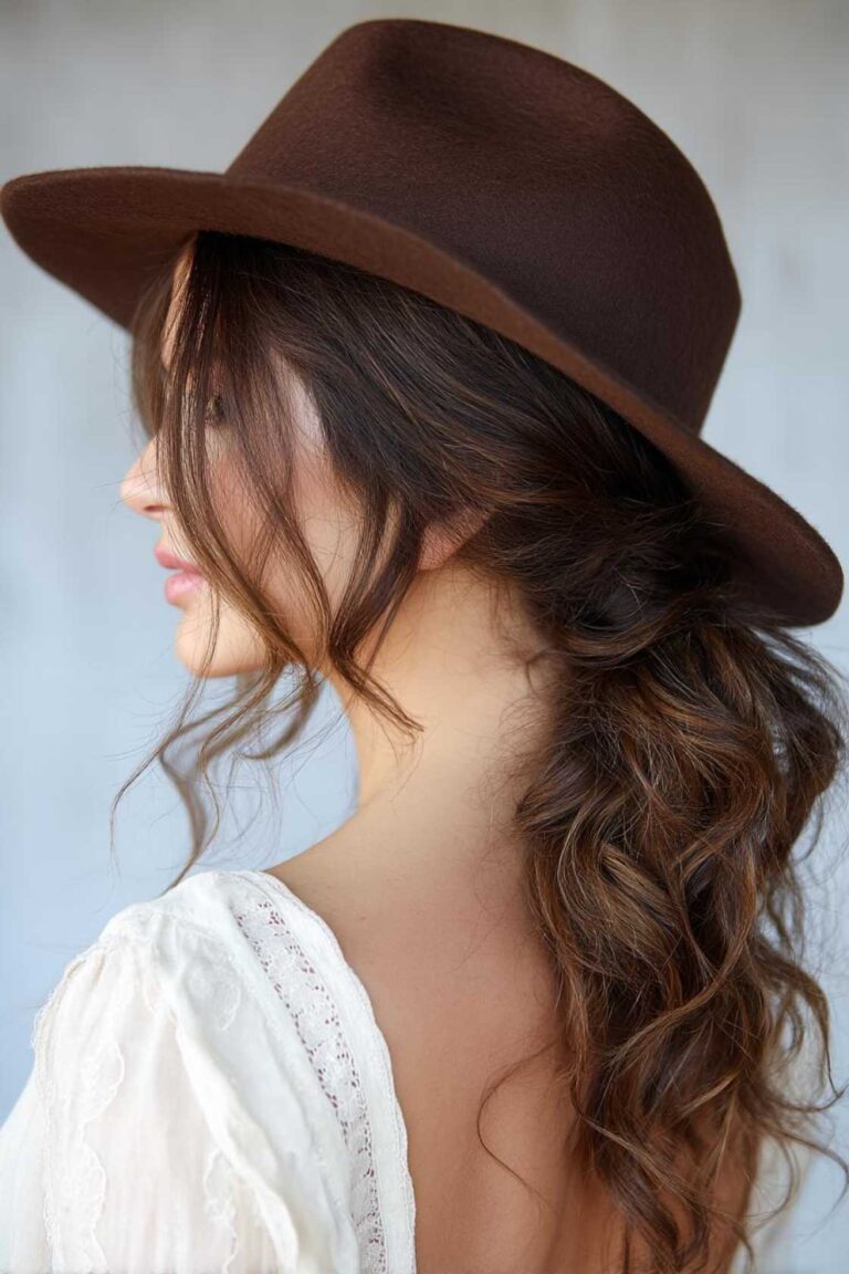 Hat Hair, Don’t Care: 12+ Gorgeous Country Hairstyles to Wear with Your Favorite Hat. Hat Hair, Don't Care: 12+ Gorgeous Country Hairstyles to Wear with Your Favorite Hat.