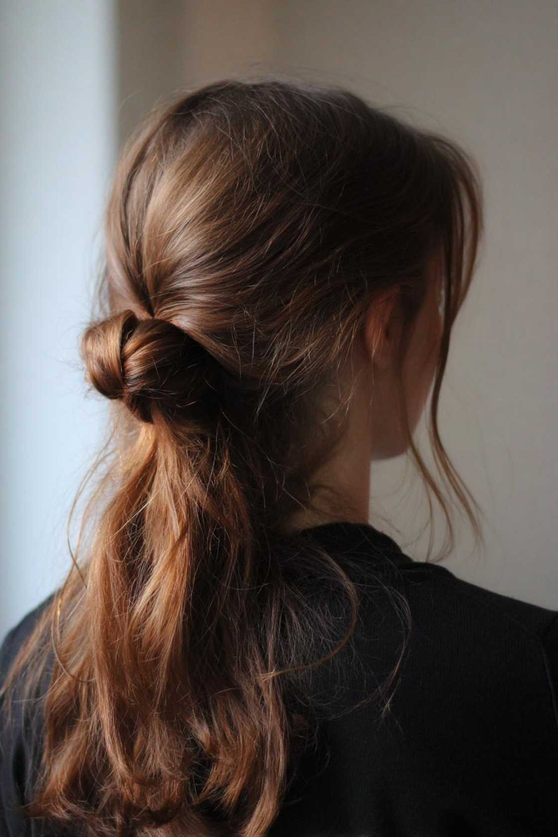 Heatless Wonders: 15+ No-Heat Back to School Hairstyles That Look Amazing. - 14. The Twisted Half-Up