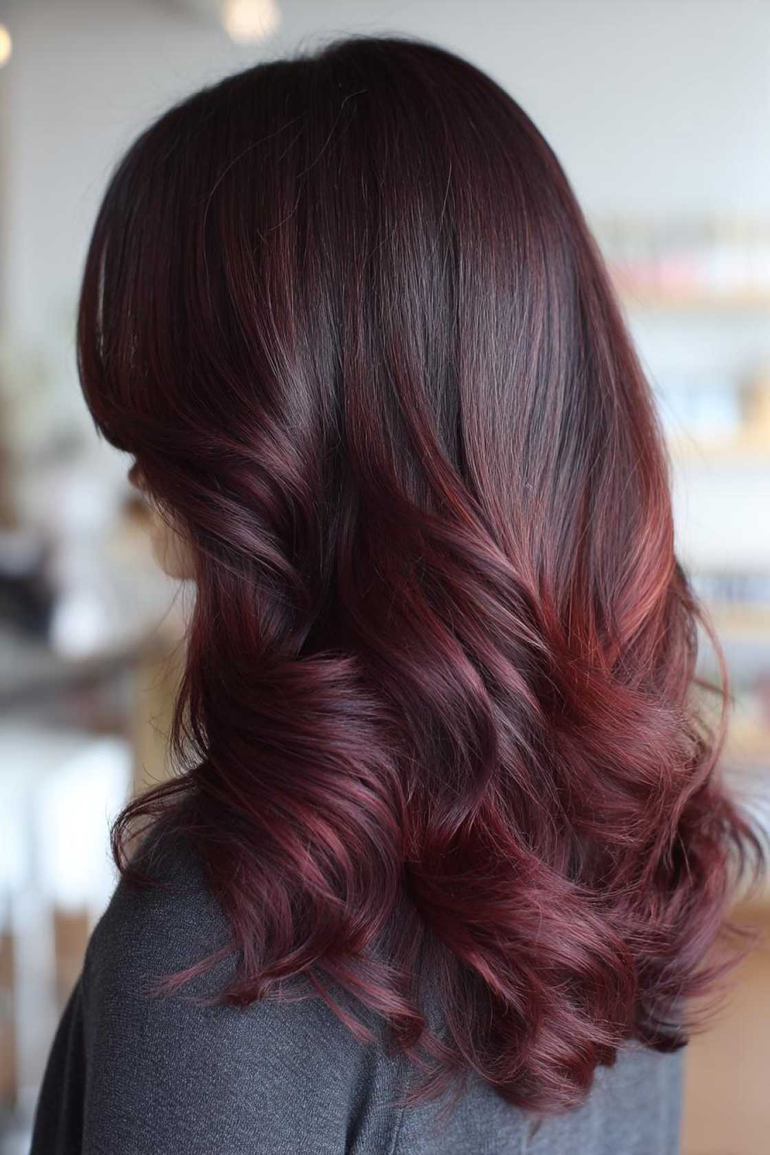 Is Chocolate Cherry Hair Right for You? Inspiration for Every Skin Tone - 7. Chocolate Cherry Melt