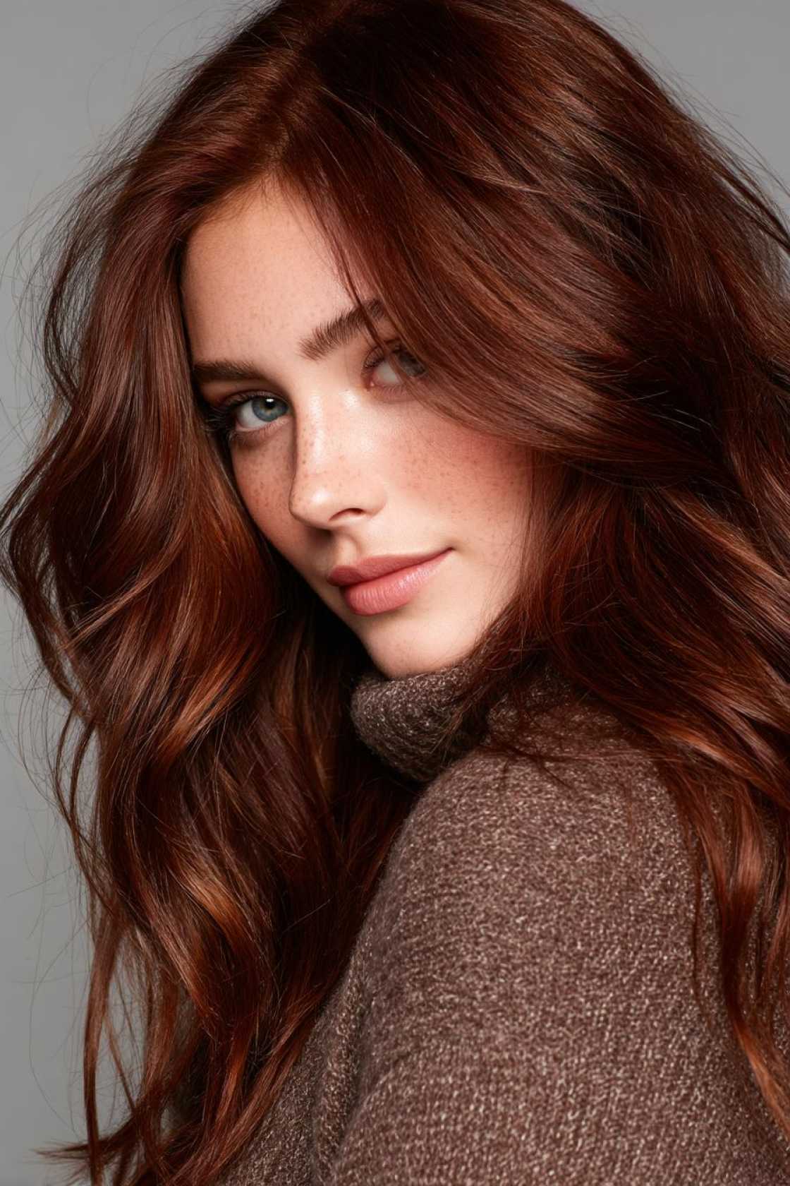 Is Chocolate Cherry Hair Right for You? Inspiration for Every Skin Tone - 6. Chocolate Cherry with Auburn Underton