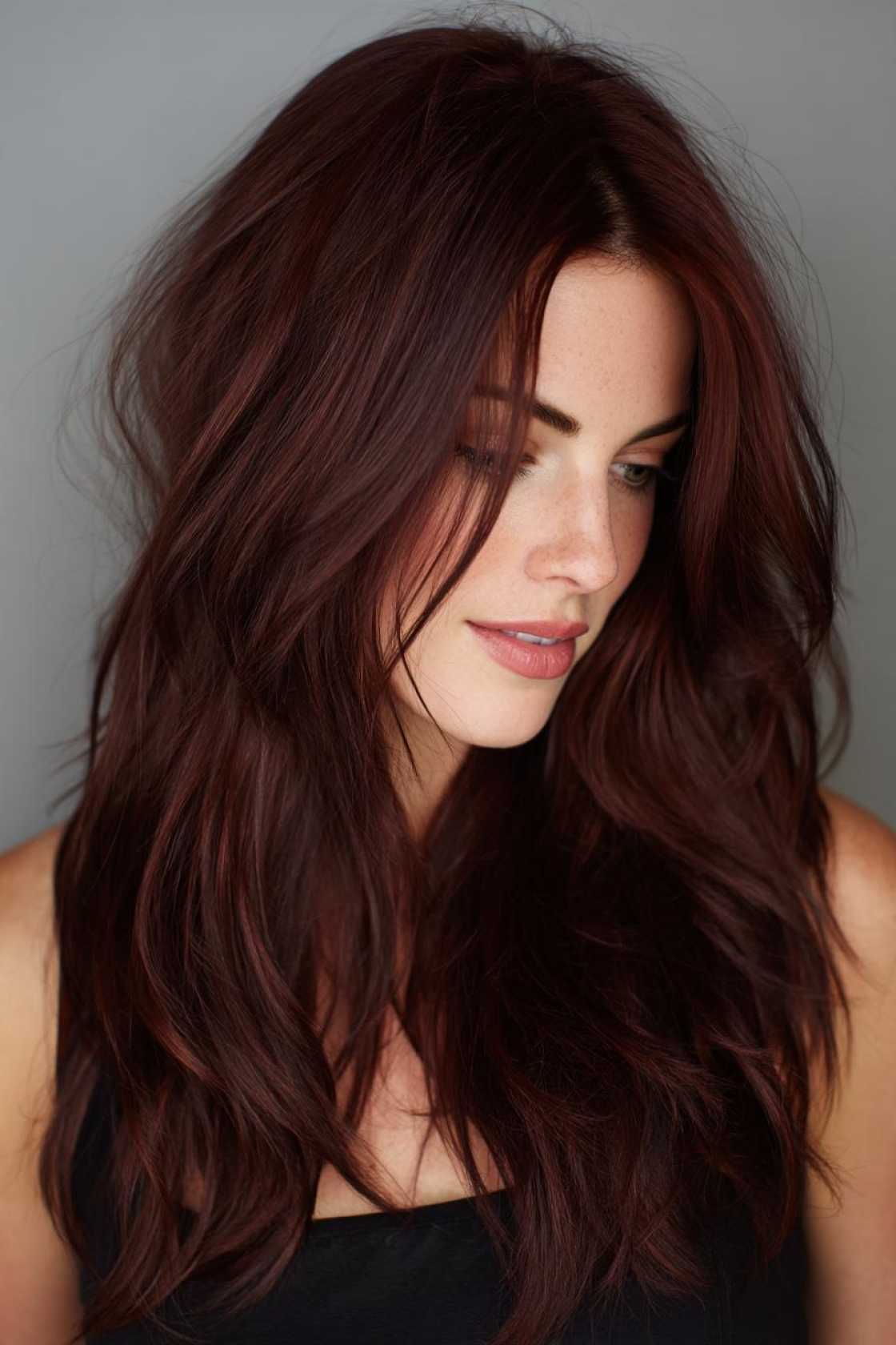 Is Chocolate Cherry Hair Right for You? Inspiration for Every Skin Tone - 1. The Signature Chocolate Cherry