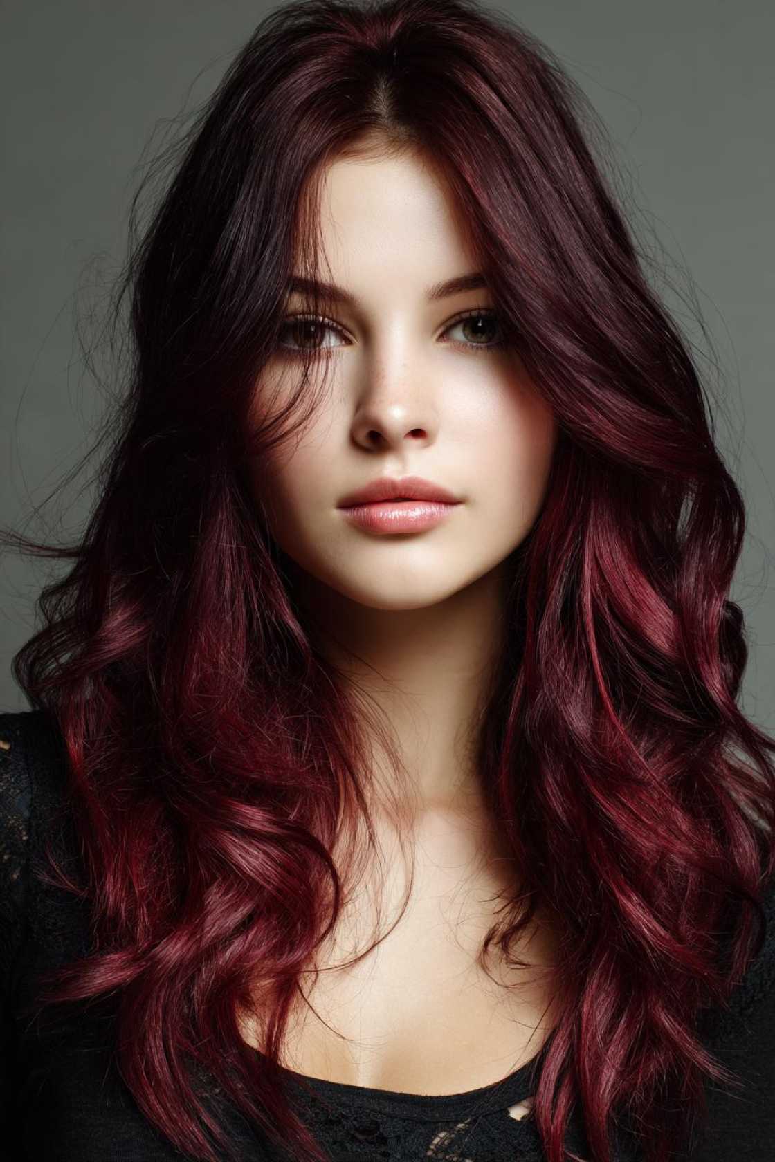 Master the Melt: 12+ Stunning Ombre Hair Color Techniques & Inspirations. - 11. Burgundy Ombre