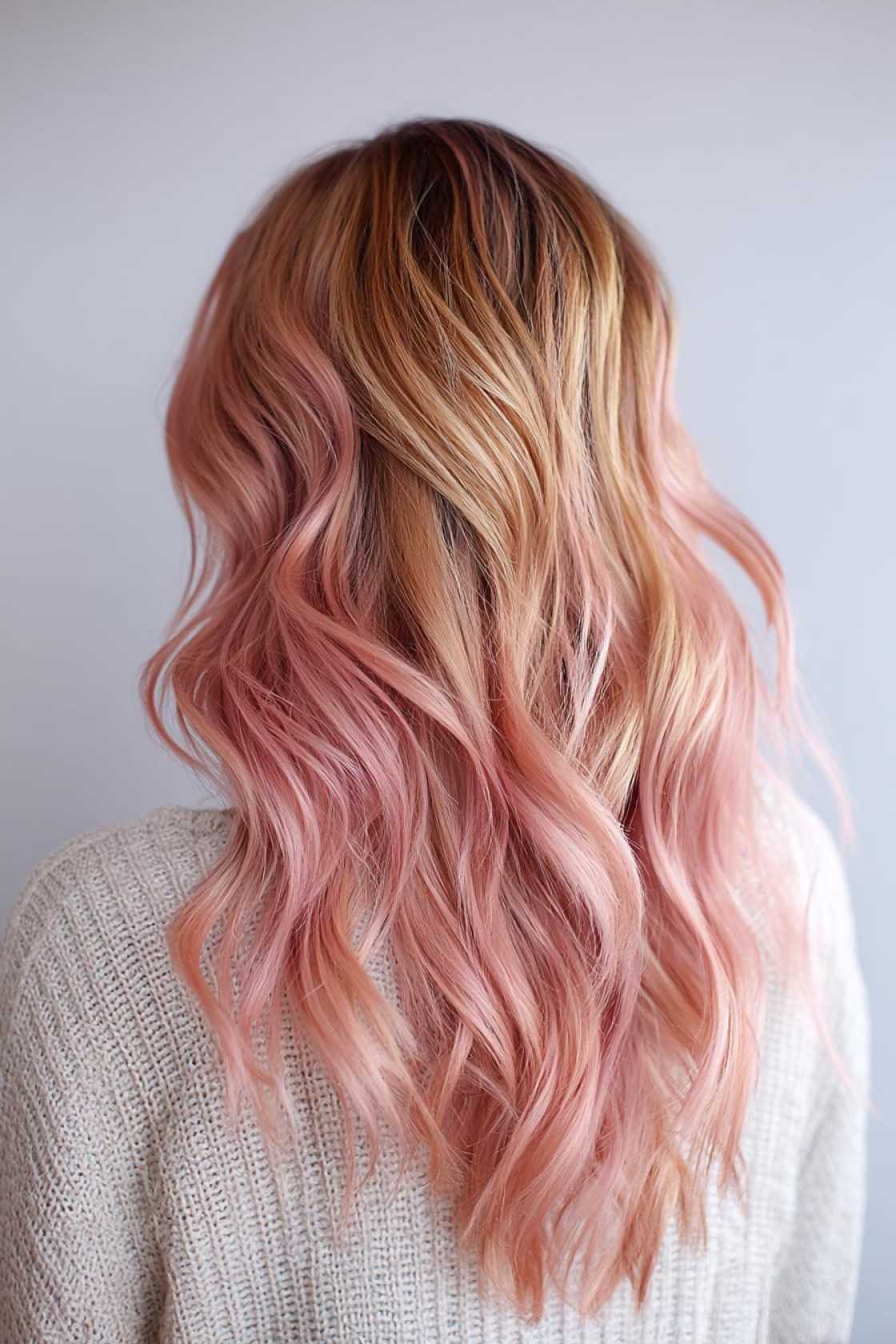 Master the Melt: 12+ Stunning Ombre Hair Color Techniques & Inspirations. - 10. Rose Gold Ombre