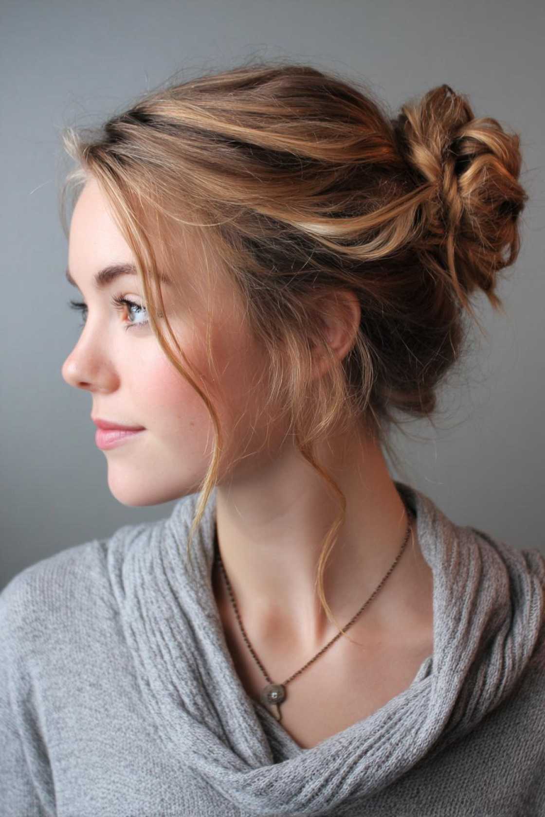 No-Fuss Fitness Hair: 18+ Easy Gym Hairstyles to Keep You Focused & Cool. - 18. Half-Up Bun