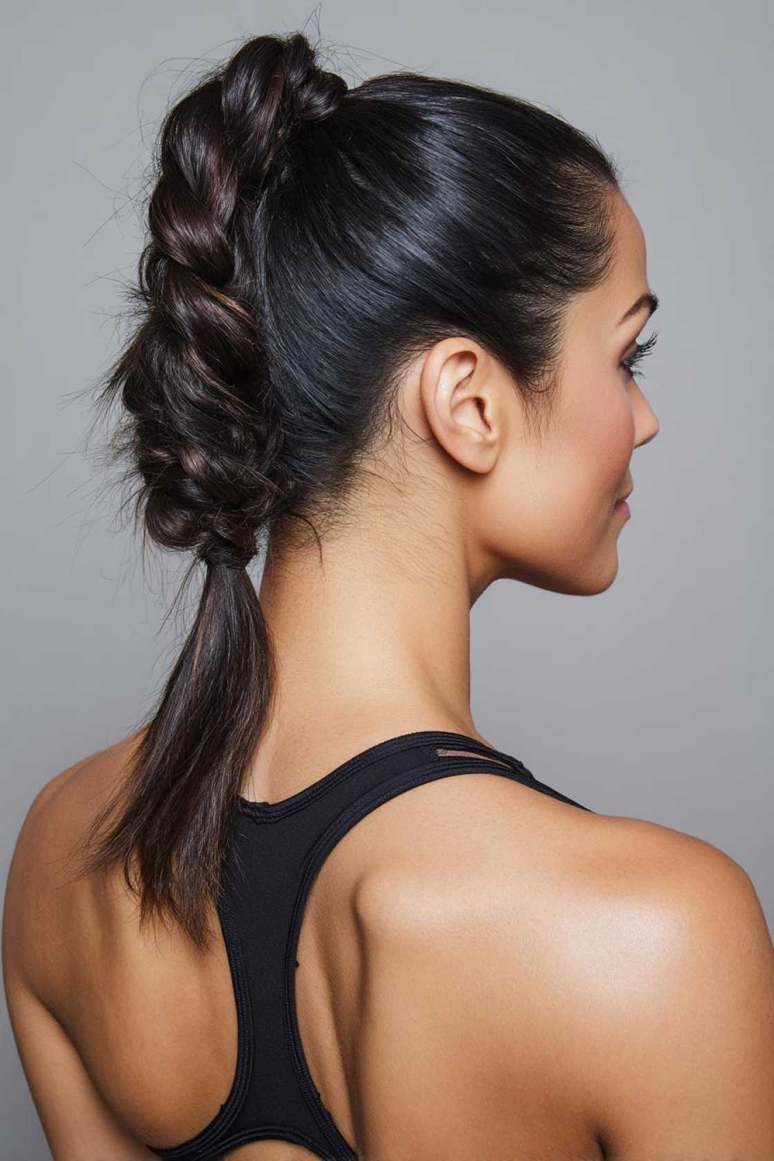 No More Mid-Workout Fixes! 20+ Hairstyles That Stay Put Through Anything. - 9. The Twisted Ponytail