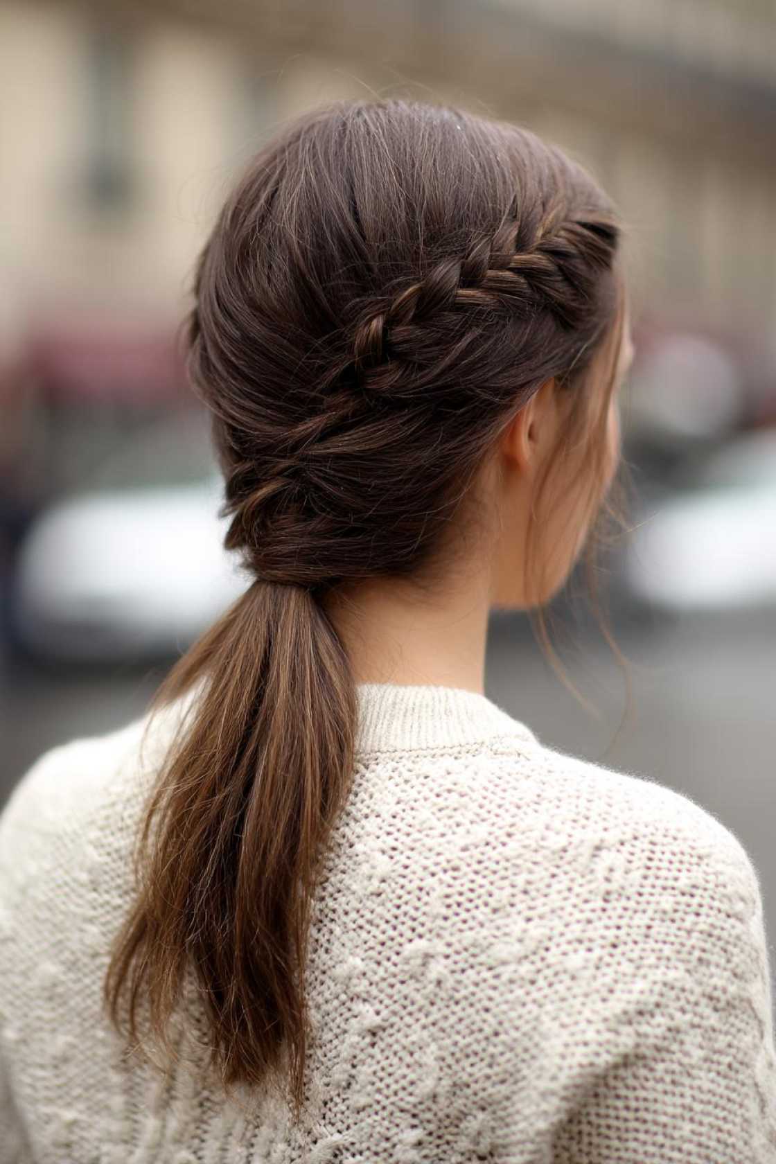 No Sweat! 12+ Basketball Hairstyles Designed to Keep Hair Off Your Face & Neck. - 4. Half-Up Half-Down with Braids
