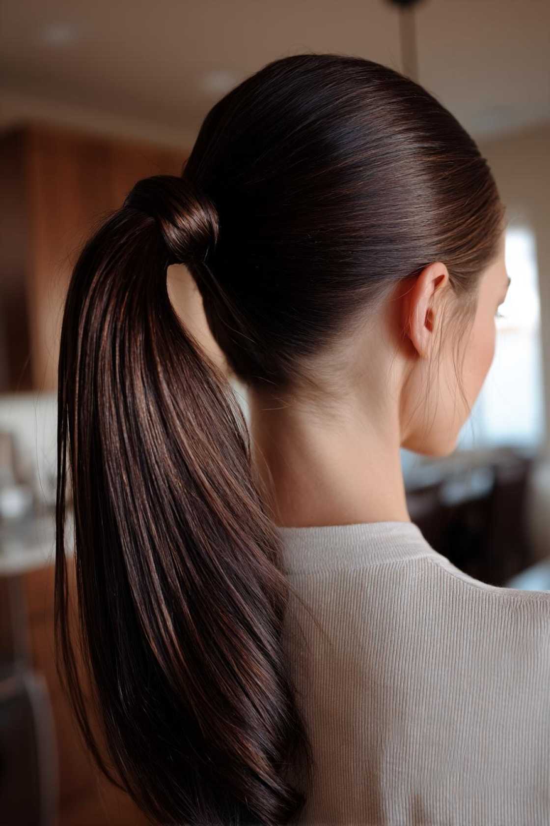 Picture Day Perfect: 12+ Easy Back to School Hairstyles That Wow. - 13. The Classic Ponytail with a Twist