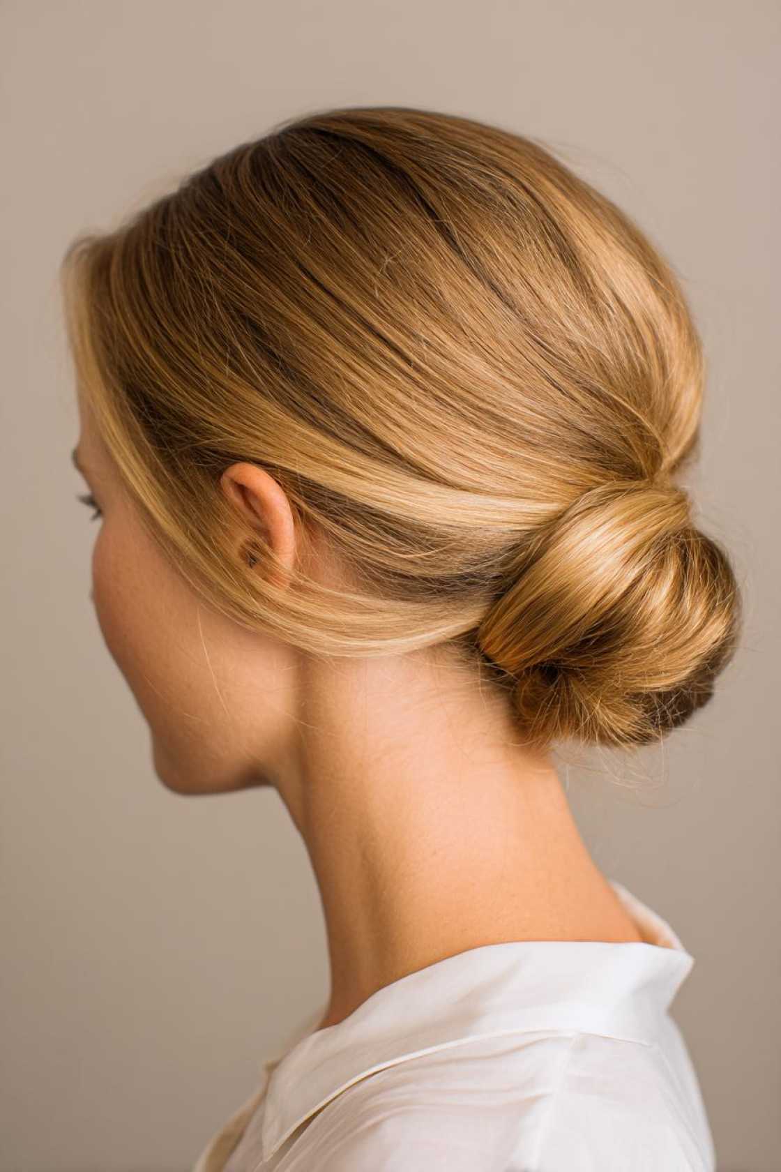 Service with Style: 20+ Professional & Practical Hairstyles for Waitresses - 22. The Sleek Low Ponytail