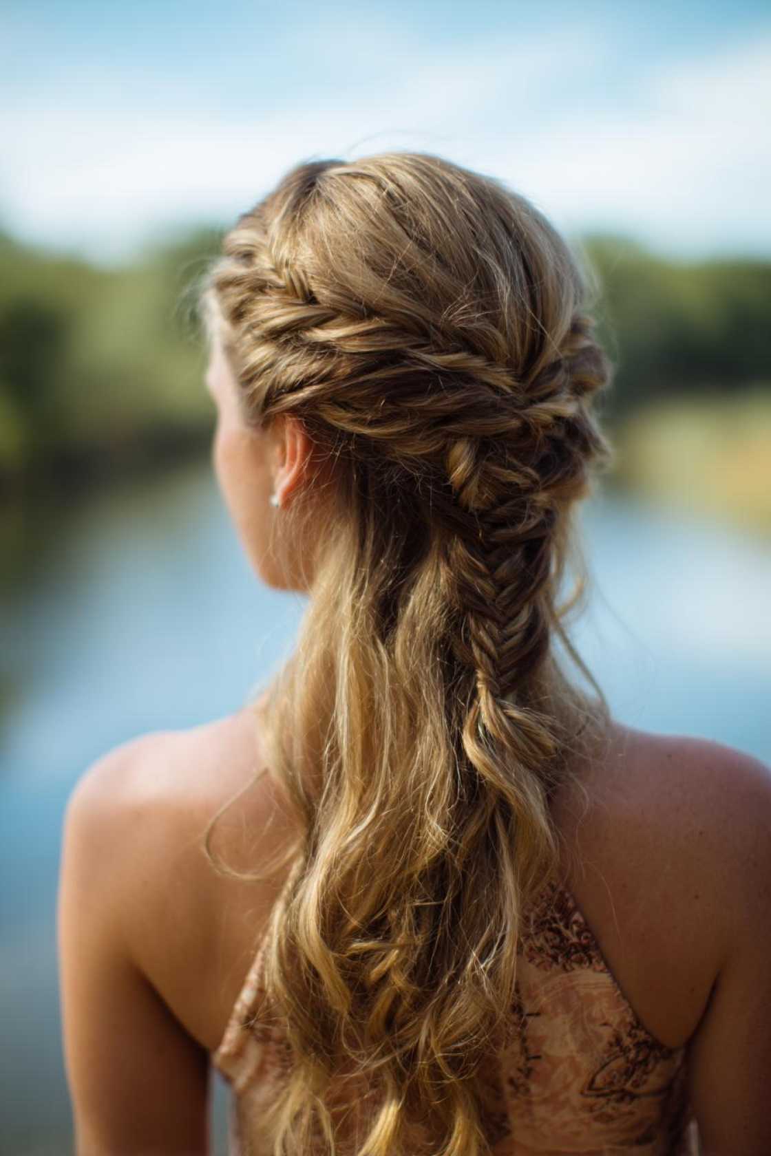 Splash & Style: 20+ Hairstyles That Will Survive Your Fun Lake Adventures. - 15. The French Braid
