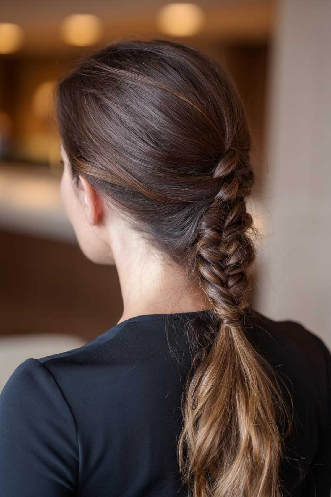 Stay Chic & Sweat-Free: 20+ Easy Hairstyles Perfect for Hot & Humid Days. - 9. The Low Braided Ponytail