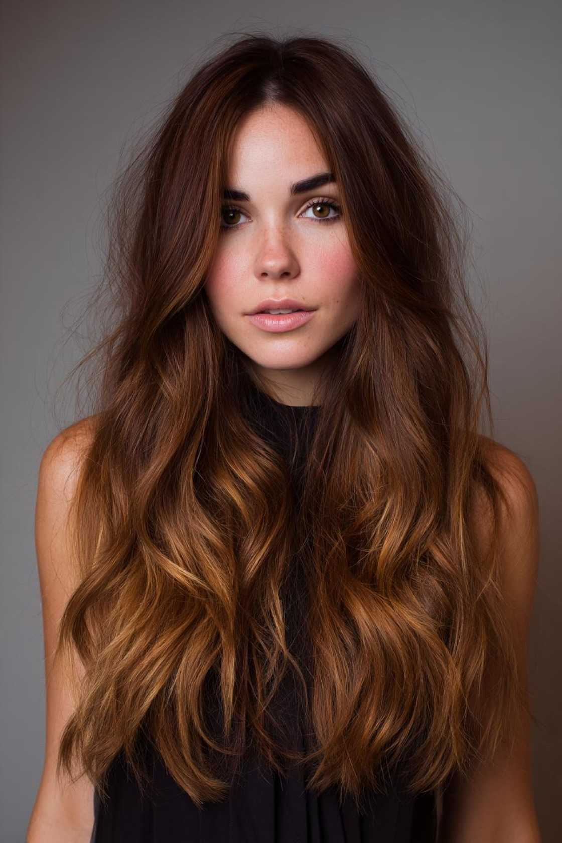 Sun-Kissed & Sunkissed: 18+ Balayage & Highlight Ideas for Long Brown Hair. - 5. Sombre (Soft Ombre)