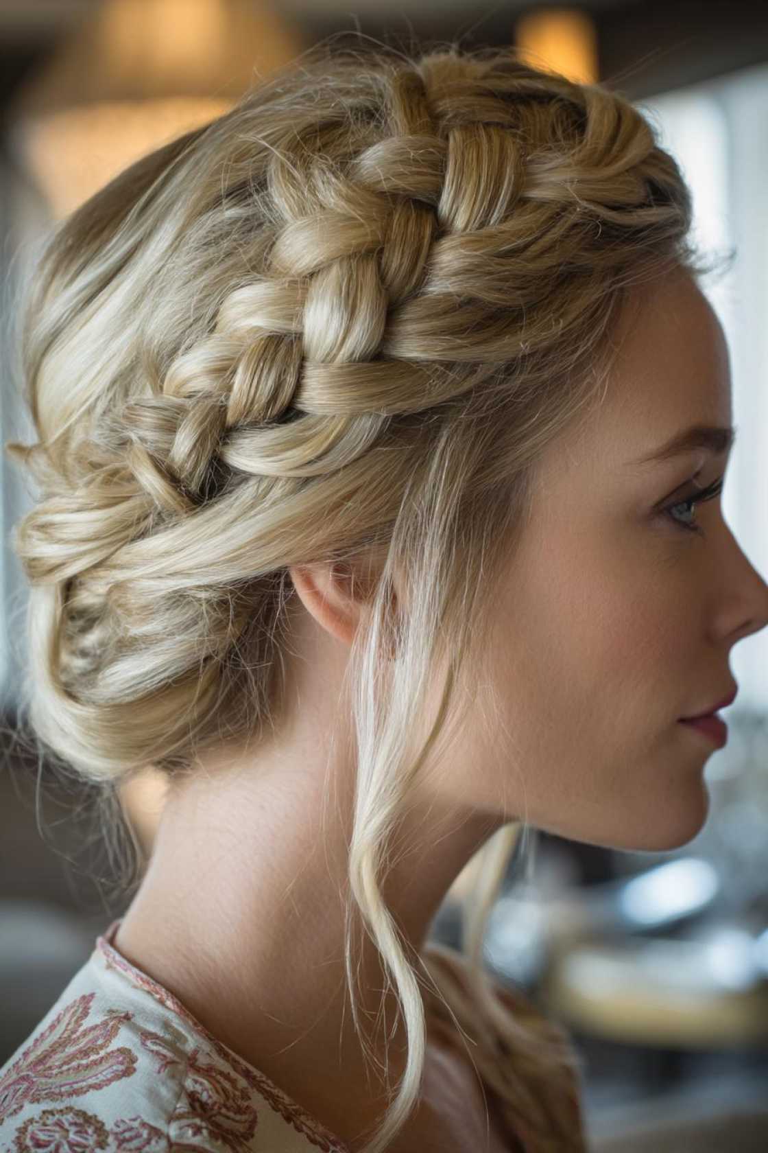 The Ultimate Guide to Waterpark Hairstyles: 18+ Looks to Keep Hair Out of Your Face. - 9. Crown Braid