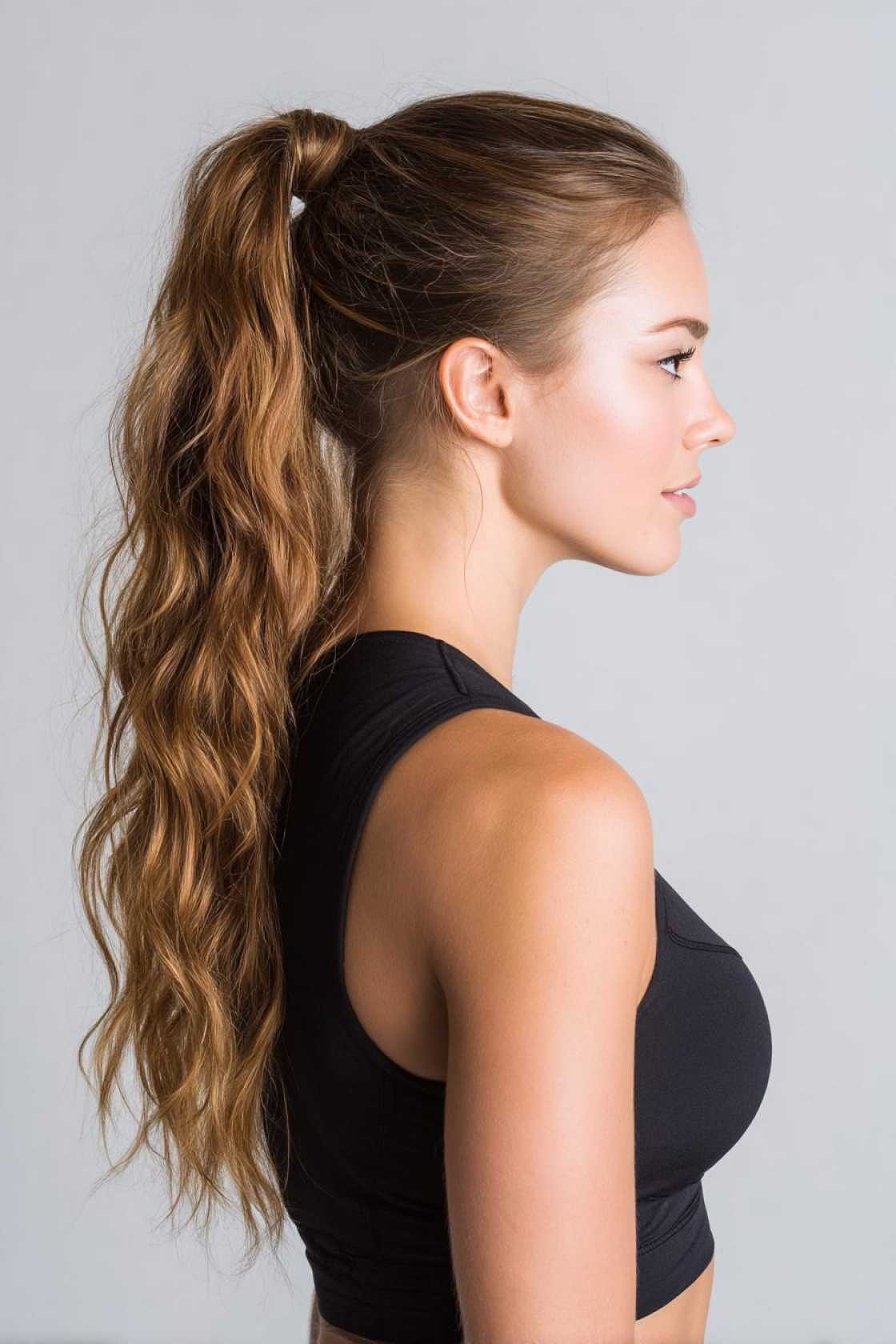 The Ultimate Gym Hair Guide: 12+ Hairstyles That Stay Put (Cardio to Weights). - 8. The High Ponytail