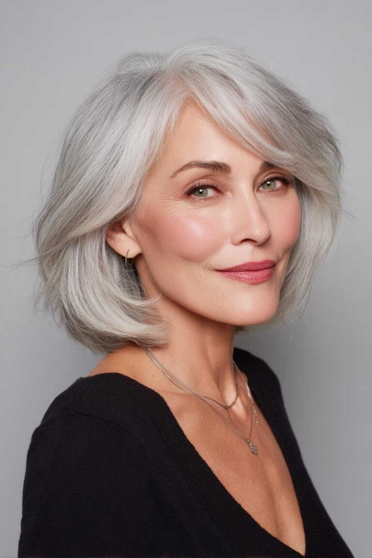 Turn Up the Volume: 20+ Very Layered Medium Haircuts That Rejuvenate Over 50.