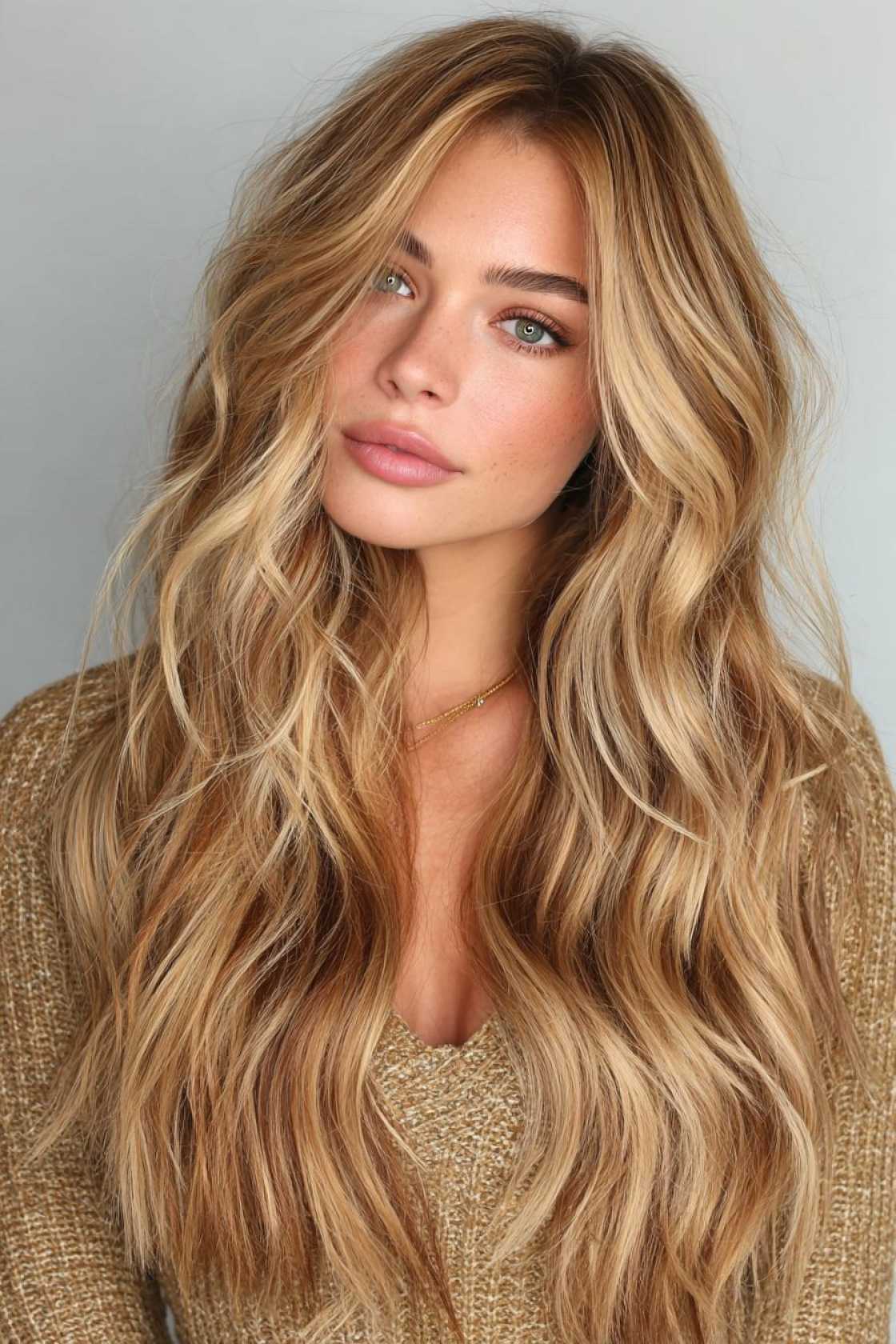 Unlock Your Best Brown: 12+ Hair Color Ideas That Make Brunette Hair Pop. - 1. Golden Bronde