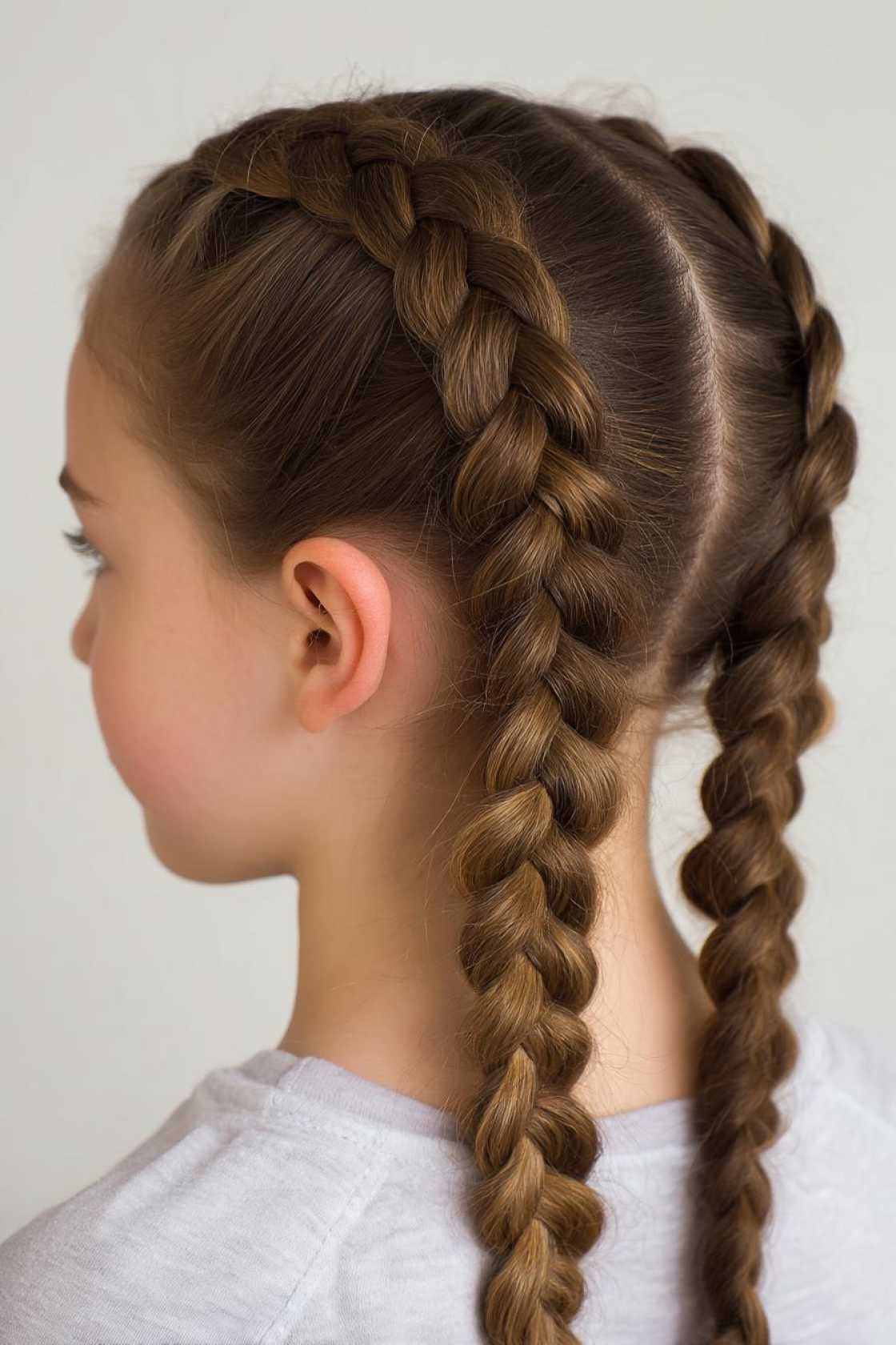 Waterpark Hair Don't Care: 20+ Easy Hairstyles That Look Great Wet or Dry. - 17. Two French Braids