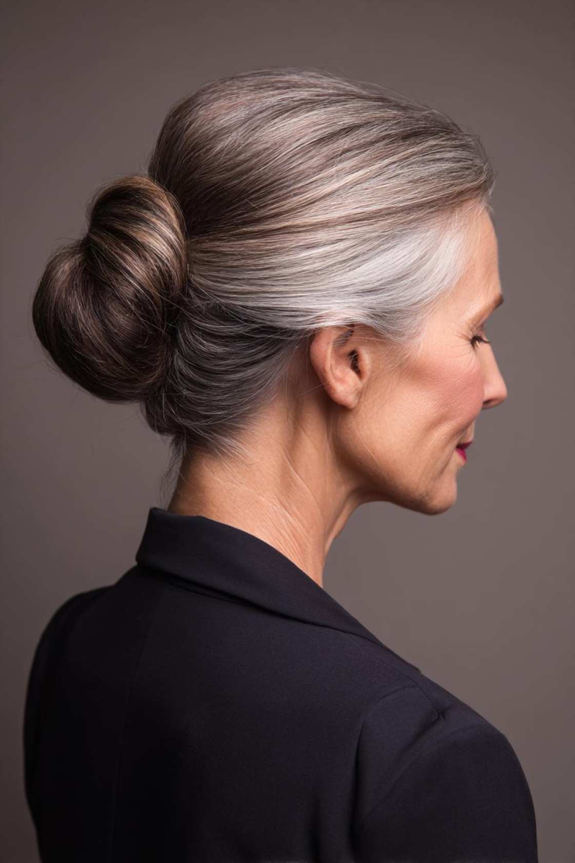 Wedding Day Glam: 20+ Stunning Hairstyle Inspirations for the Mother of the Groom. - 7. Elegant Chignon