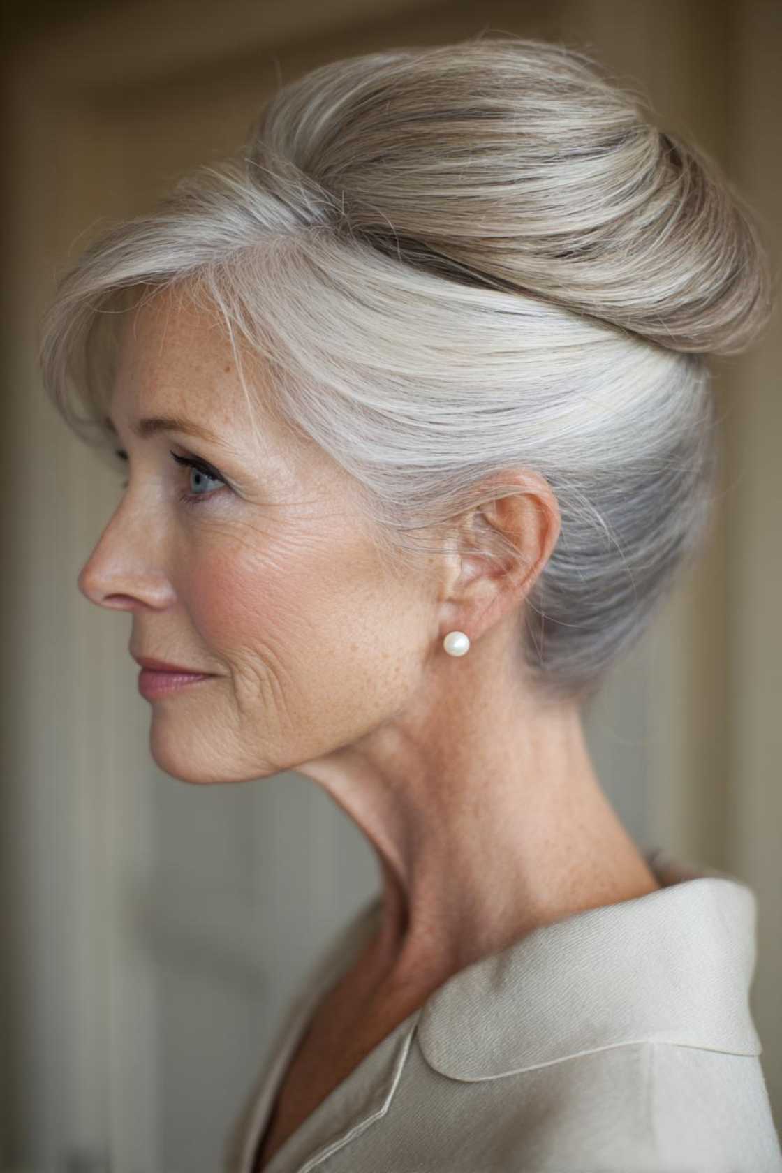 Age Beautifully, Celebrate Joyfully: 15+ Flattering Hairstyles for the Mother of the Groom. - 10. Elegant French Twist