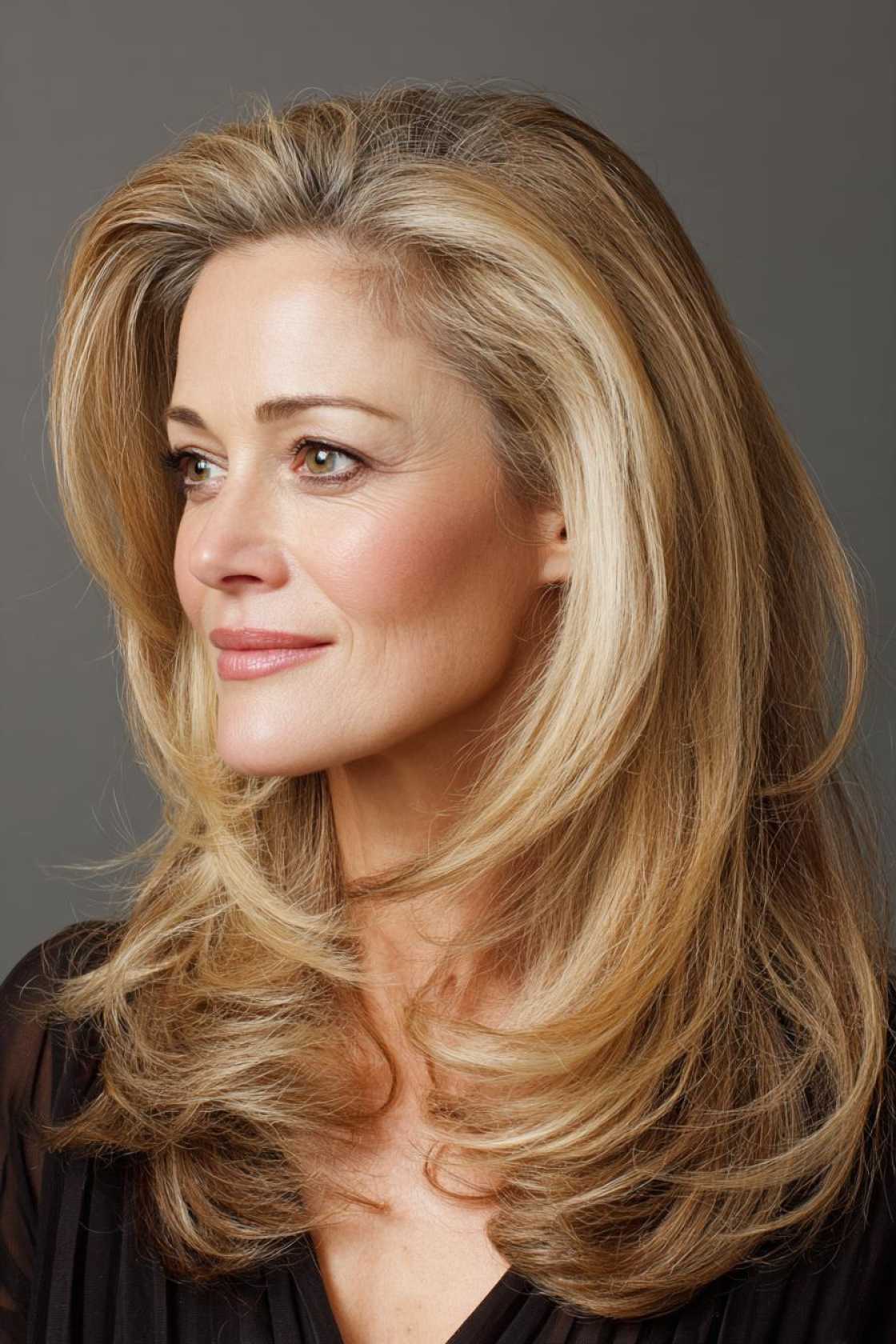 Age-Gracefully & Beautifully: 15+ Flattering Hairstyles for the Mother of the Bride. - 9. Voluminous Blowout