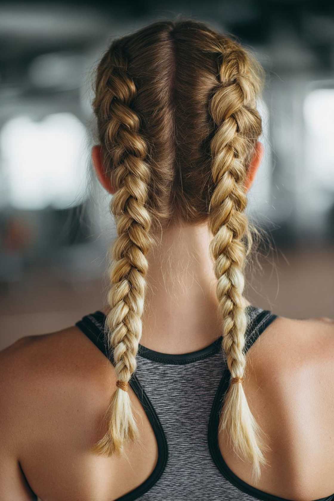 Beyond the Basic Bun: 20+ Innovative Gym Hairstyles for a Sweat-Proof Session. - 8. The Double Dutch Braids