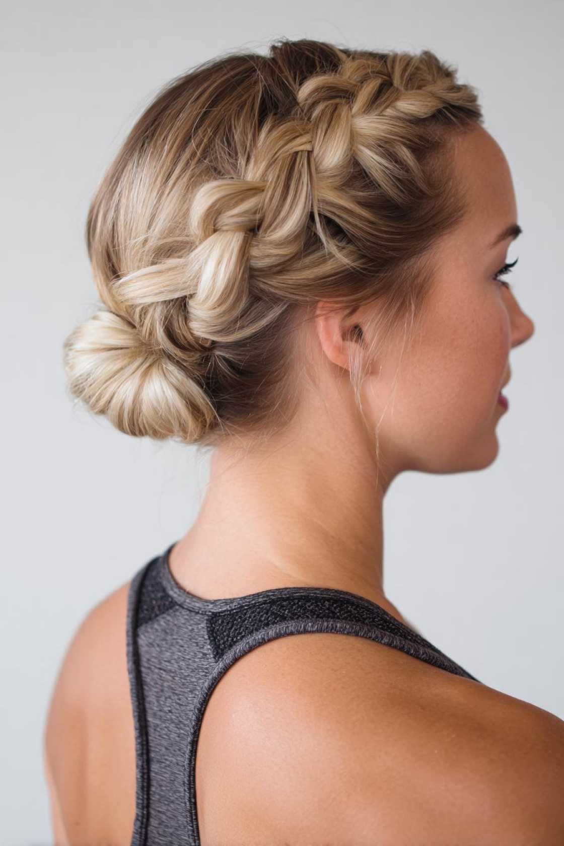 Beyond the Basic Bun: 20+ Innovative Gym Hairstyles for a Sweat-Proof Session. - 7. The Crown Braid