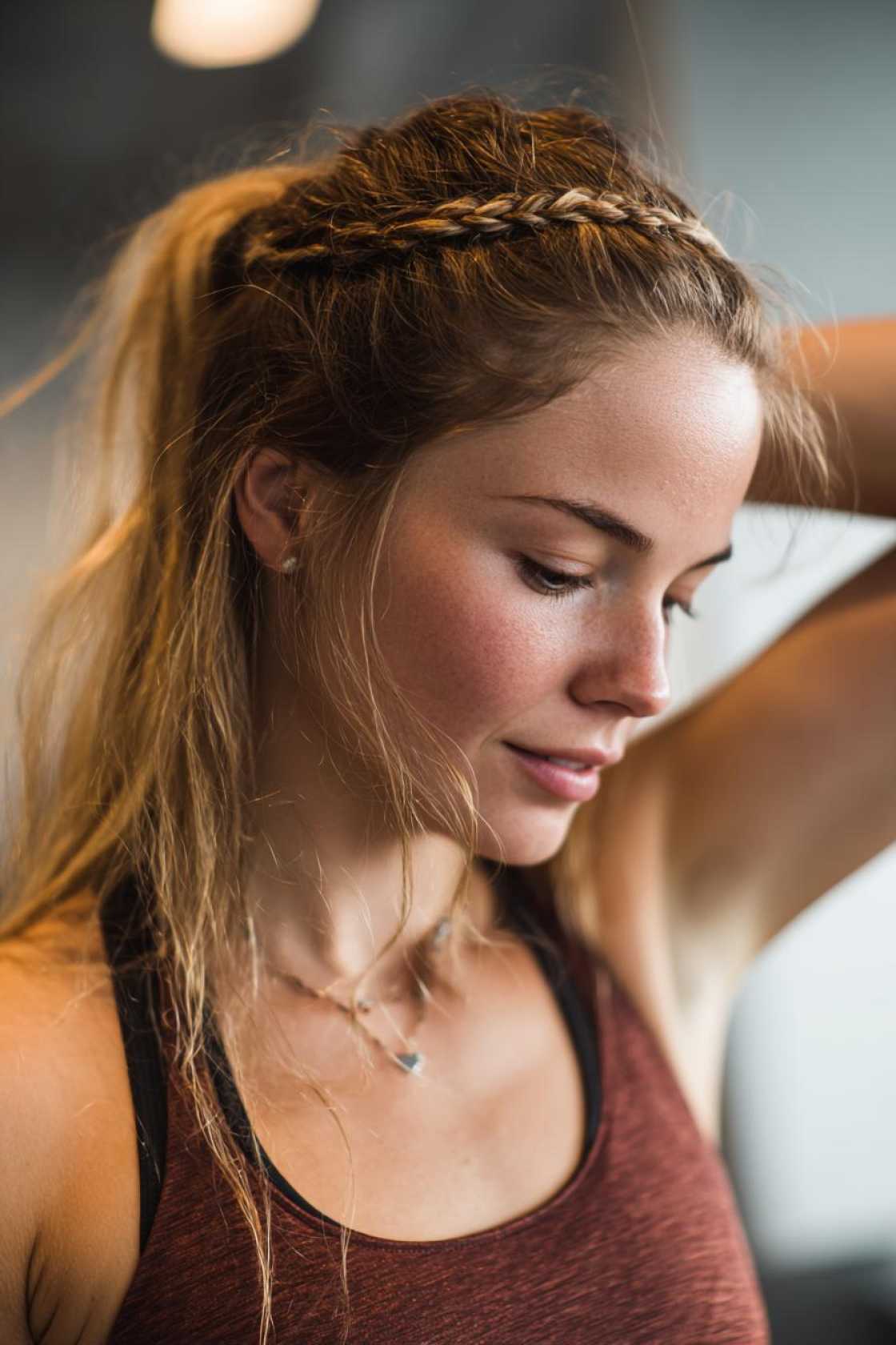 Beyond the Basic Bun: 20+ Innovative Gym Hairstyles for a Sweat-Proof Session. - 6. The Braided Headband