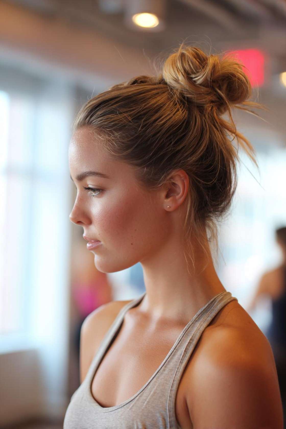 Beyond the Basic Bun: 20+ Innovative Gym Hairstyles for a Sweat-Proof Session. - 16. The Top Knot